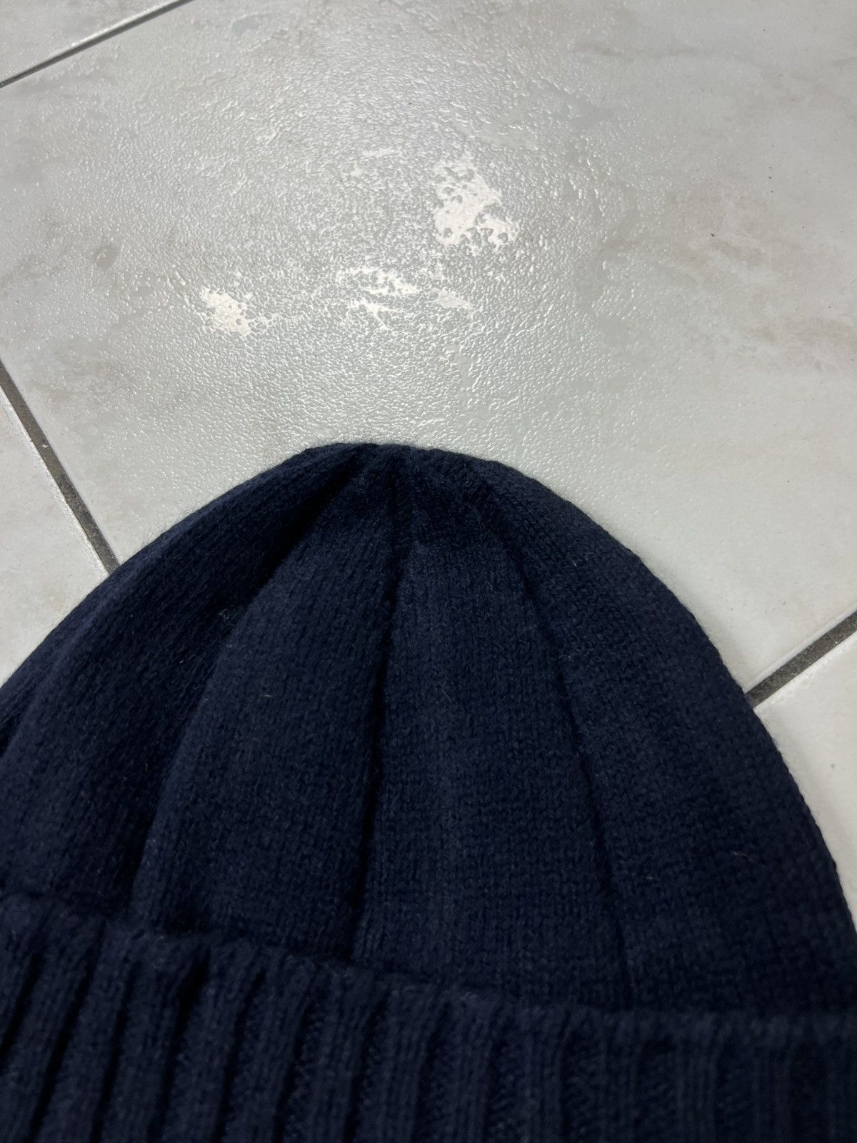 A.P.C. A.P.C. Rue Madame Paris wool cashmere ribbed knit beanie hat Size ONE SIZE - 2 Thumbnail