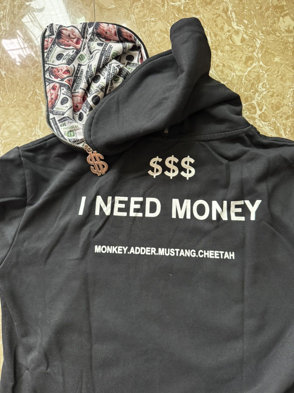 Other Home Alone US Dollar Pattern Hoodie Size US S / EU 44-46 / 1 - 4 Thumbnail