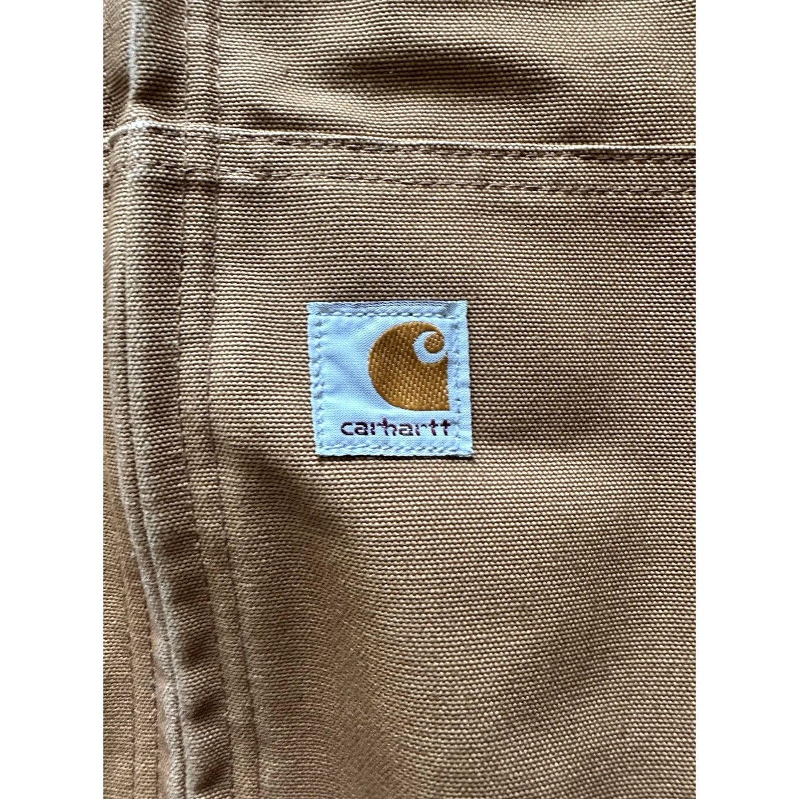 Carhartt VINTAGE Carhartt Jacket Duck Active J140 Brown Tan Mens XXL Made in USA Canvas Size US XXL / EU 58 / 5 - 2 Thumbnail