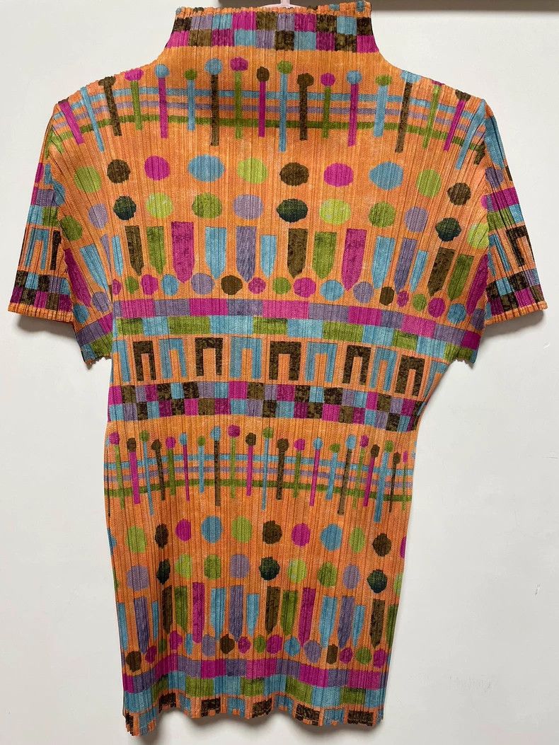 Issey Miyake ISSEY MIYAKE Pleats Please Vintage Top - dmc Size US M / EU 48-50 / 2 - 1 Thumbnail