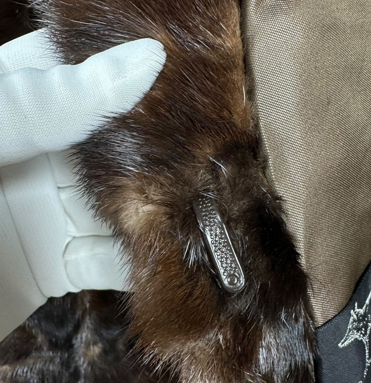 Handmade Brown Real Mink Fur Coat Jacket Size Large Size L / US 10 / IT 46 - 15 Thumbnail