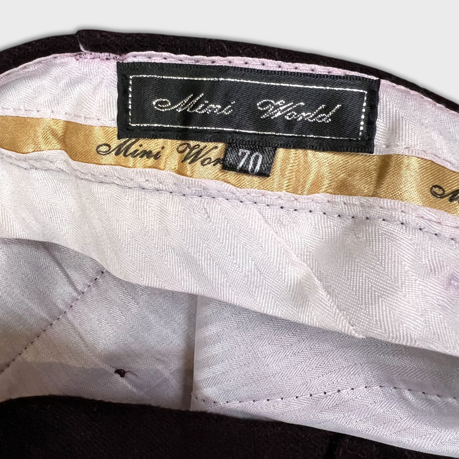 Vintage Vintage Dress Pants 30x27 Straight Hemmed Leg 90s Trousers Size US 30 / EU 46 - 8 Thumbnail