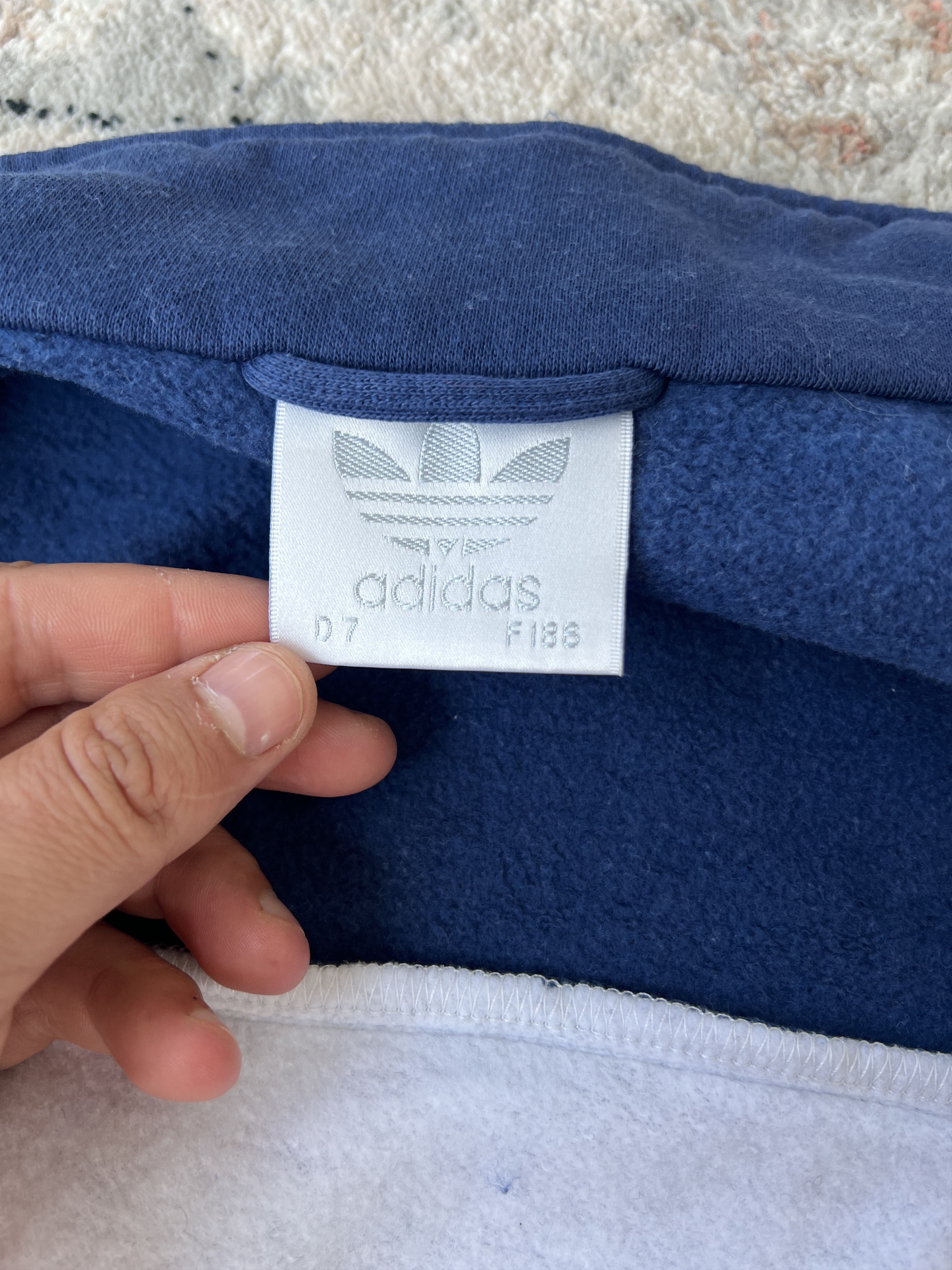 Adidas × Vintage Adidas Vintage Full Zip Sweatshirt Size US L / EU 52-54 / 3 - 4 Thumbnail