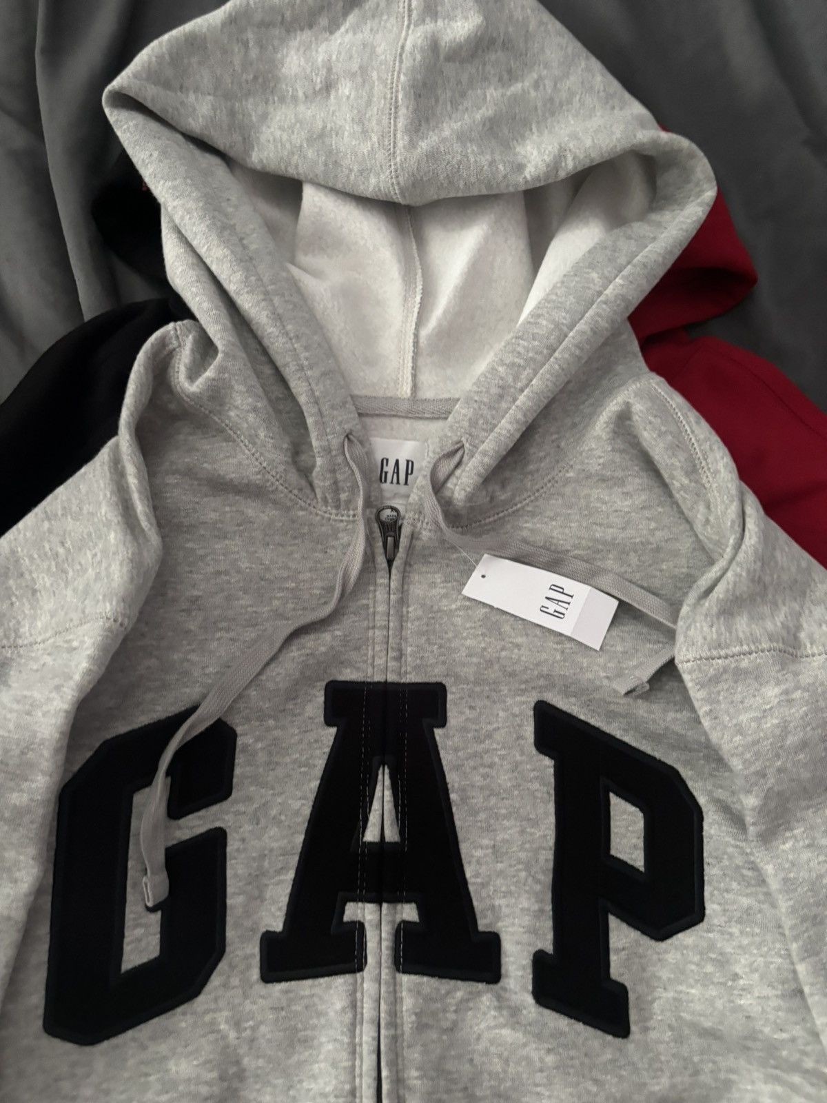 Gap × Vintage BRAND NEW GRAY GAP HOODIE Size 48L - 2 Thumbnail