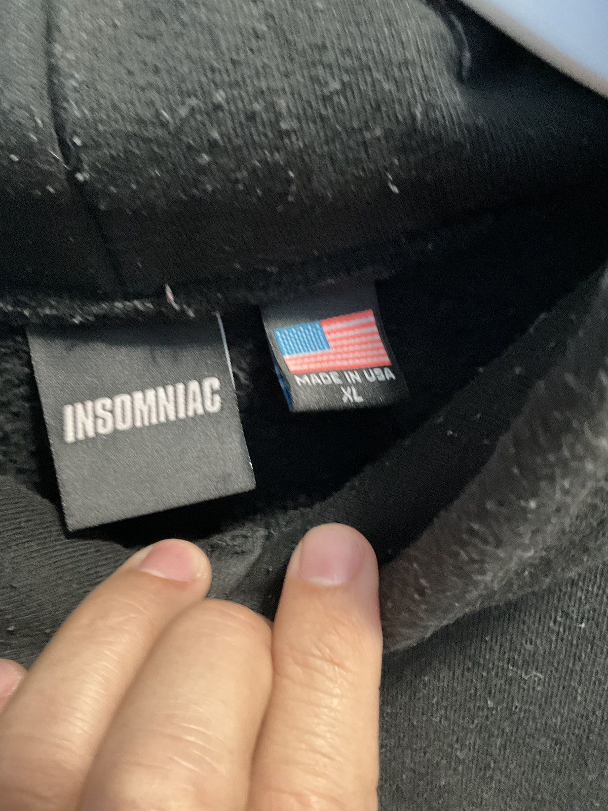Vintage Insomniac wide awake hoodie XL Size US S / EU 44-46 / 1 - 2 Thumbnail