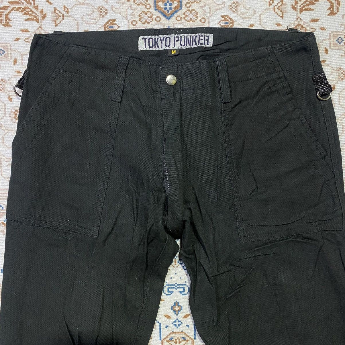 If Six Was Nine × Japanese Brand × Le Grande Bleu (L.G.B.) TOKYO PUNKERS BONDAGE PANTS Size US 30 / EU 46 - 5 Thumbnail