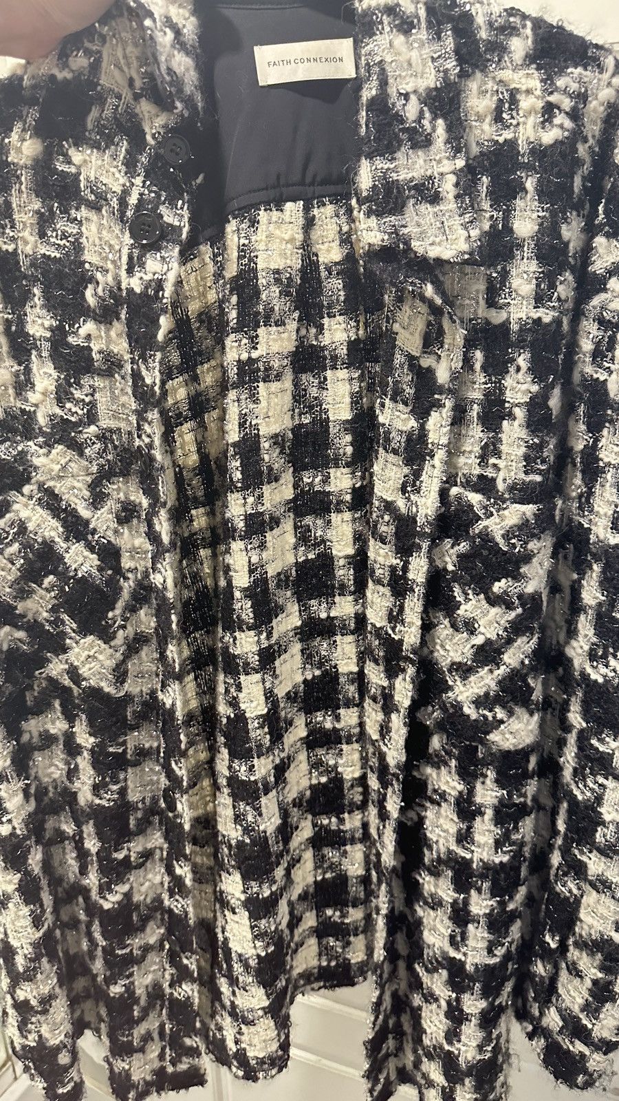 Designer × Faith Connexion Faith connxion tweed overshirt Size US M / EU 48-50 / 2 - 4 Thumbnail