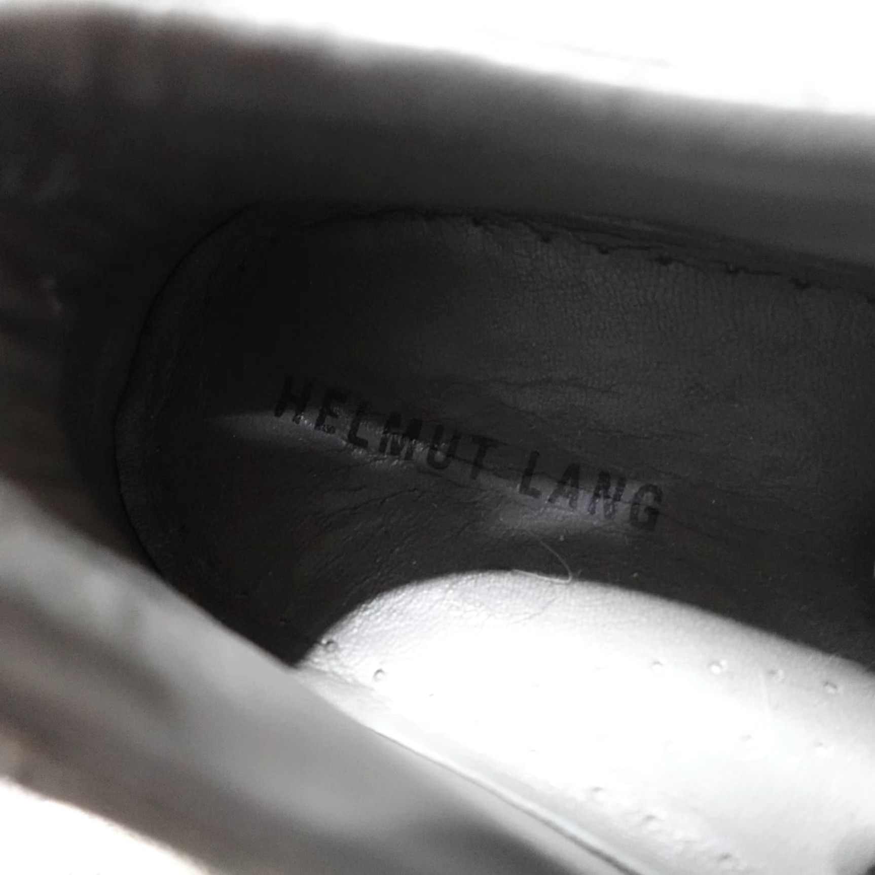 Helmut Lang VINTAGE Helmut Lang Womens Sneakers Gray Suede Margom Sole Made in Italy 8 / 38 Leather Lining Flat Casual Womens Size US 8 / IT 38 - 4 Thumbnail
