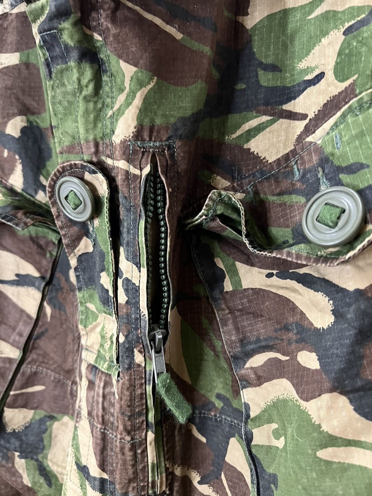 Nigel Cabourn Vintage Military DPM Field Jacket Multi pocket Camouflage Size US XL / EU 56 / 4 - 11 Thumbnail