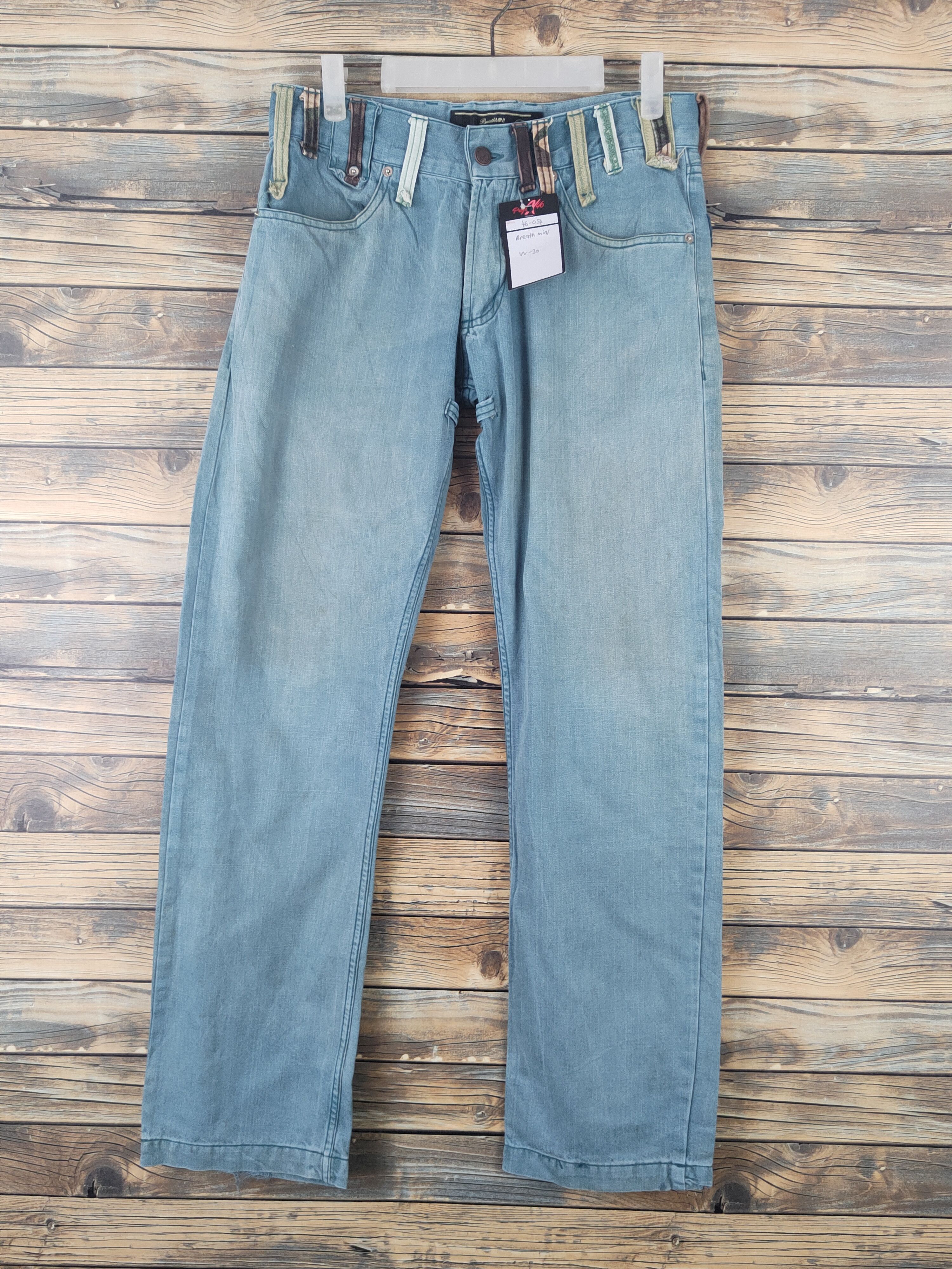 Japanese Brand DL Breathmint double waist Multipocket Casual Pants #46-054 Size US 30 / EU 46 - 1 Thumbnail