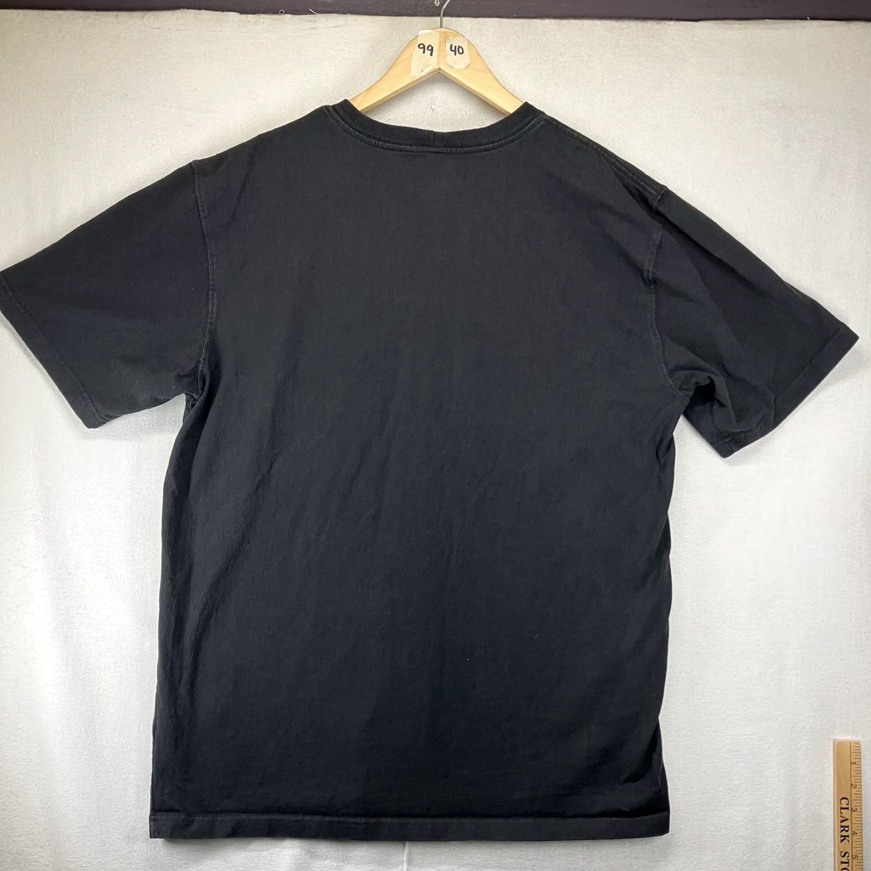 Carhartt Carhartt Mens LT TALL Short Sleeve T-Shirt OG Fit Faded Black Cotton Crew Neck Logo 3XLT K87 All Seasons Heavyweight Size US L / EU 52-54 / 3 - 2 Thumbnail