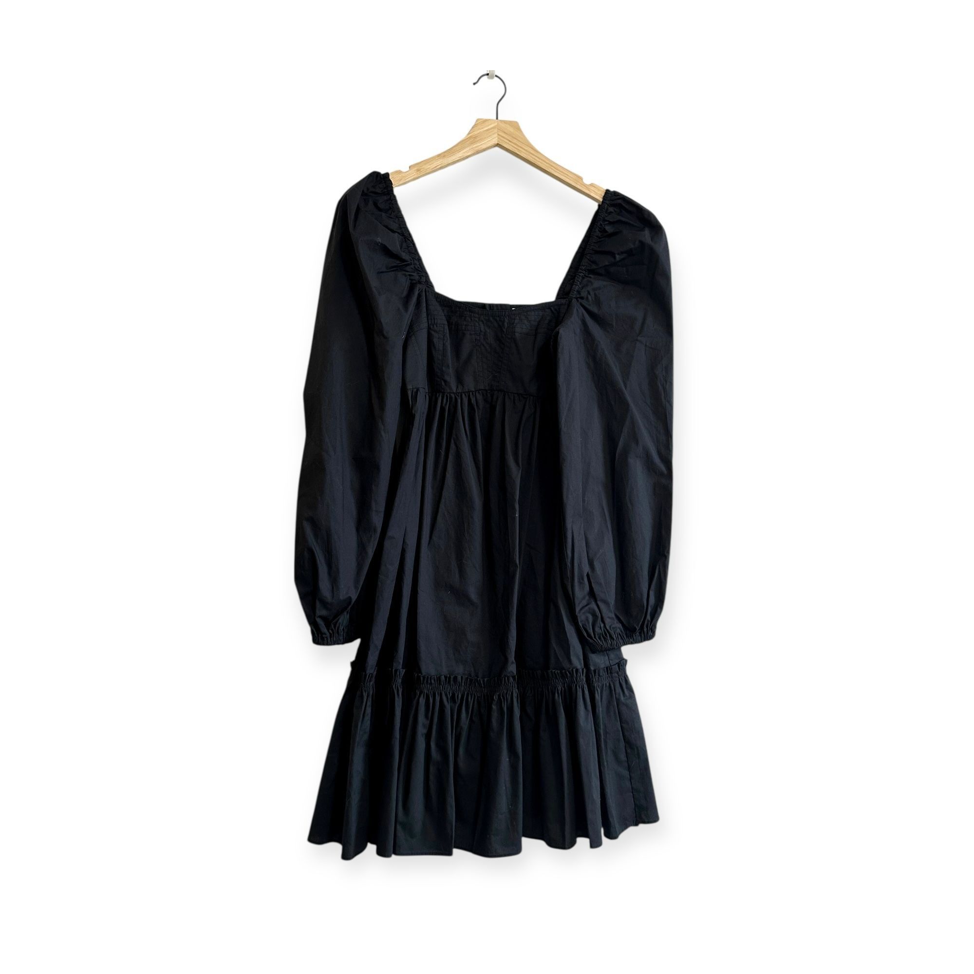 Ulla Johnson Ulla Johnson Alita Dress in Noir/Black, Mini Dress, Size 2, Size XS / US 0-2 / IT 36-38 - 1 Thumbnail
