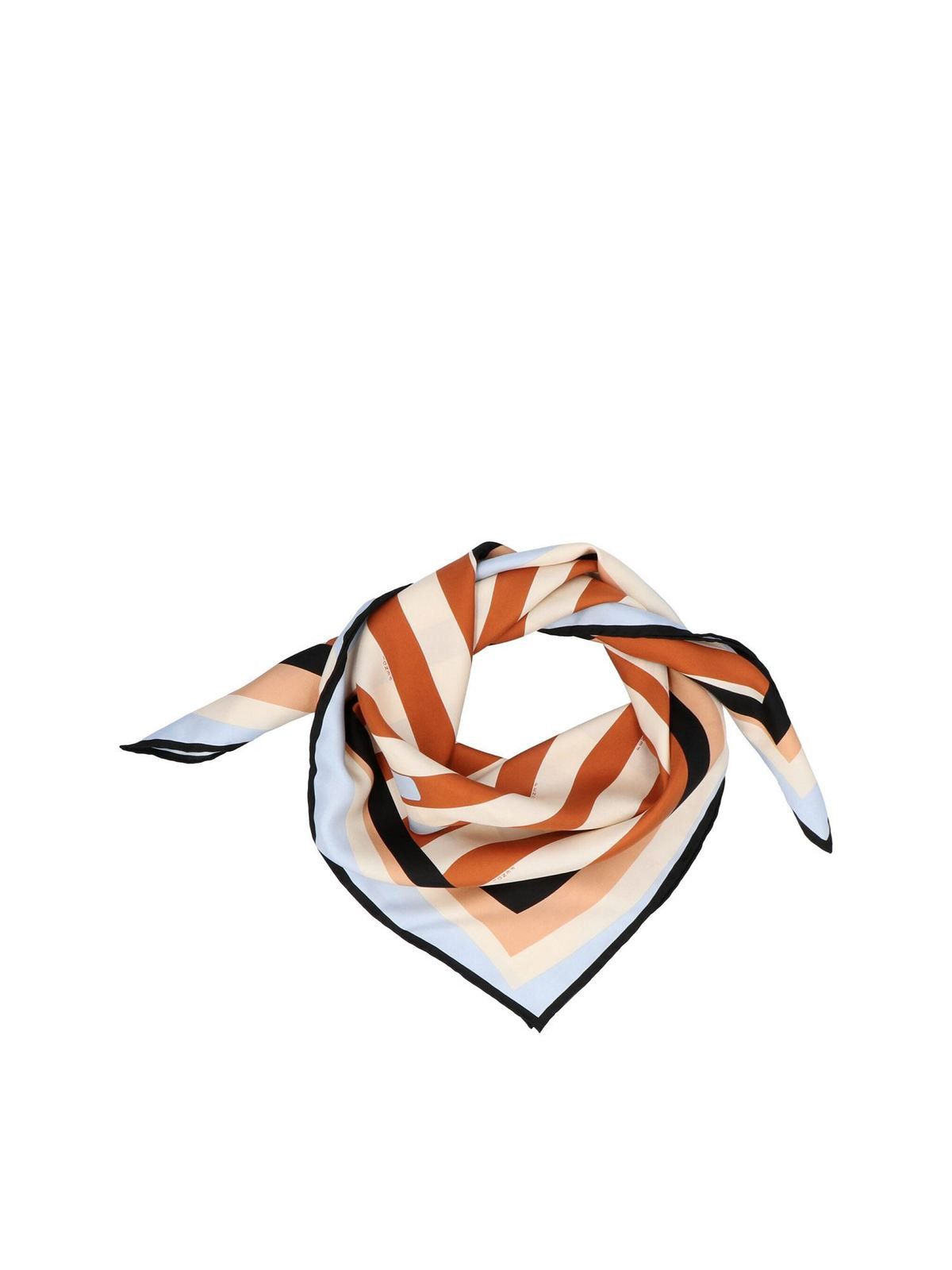 Fendi o1s1wg111125 Size: OS / Pequin Foulard in Multicolor Size ONE SIZE - 1 Thumbnail