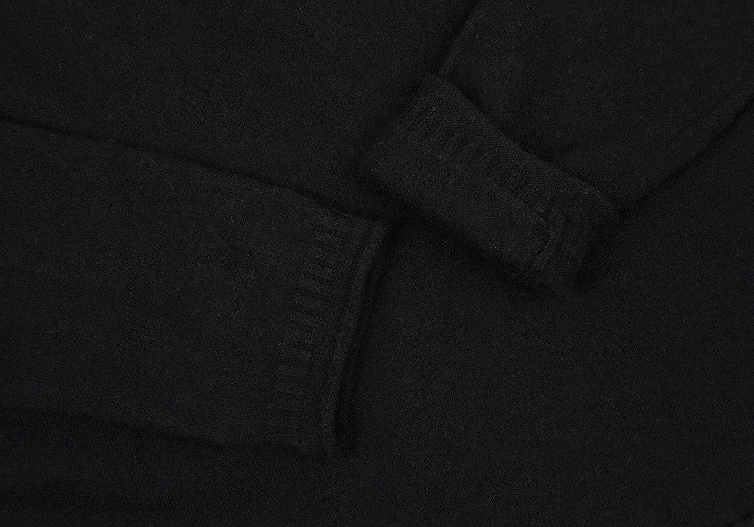 Jean Paul Gaultier Wool Collared Knit Sweater Black Size 48 Size US M / EU 48-50 / 2 - 6 Thumbnail