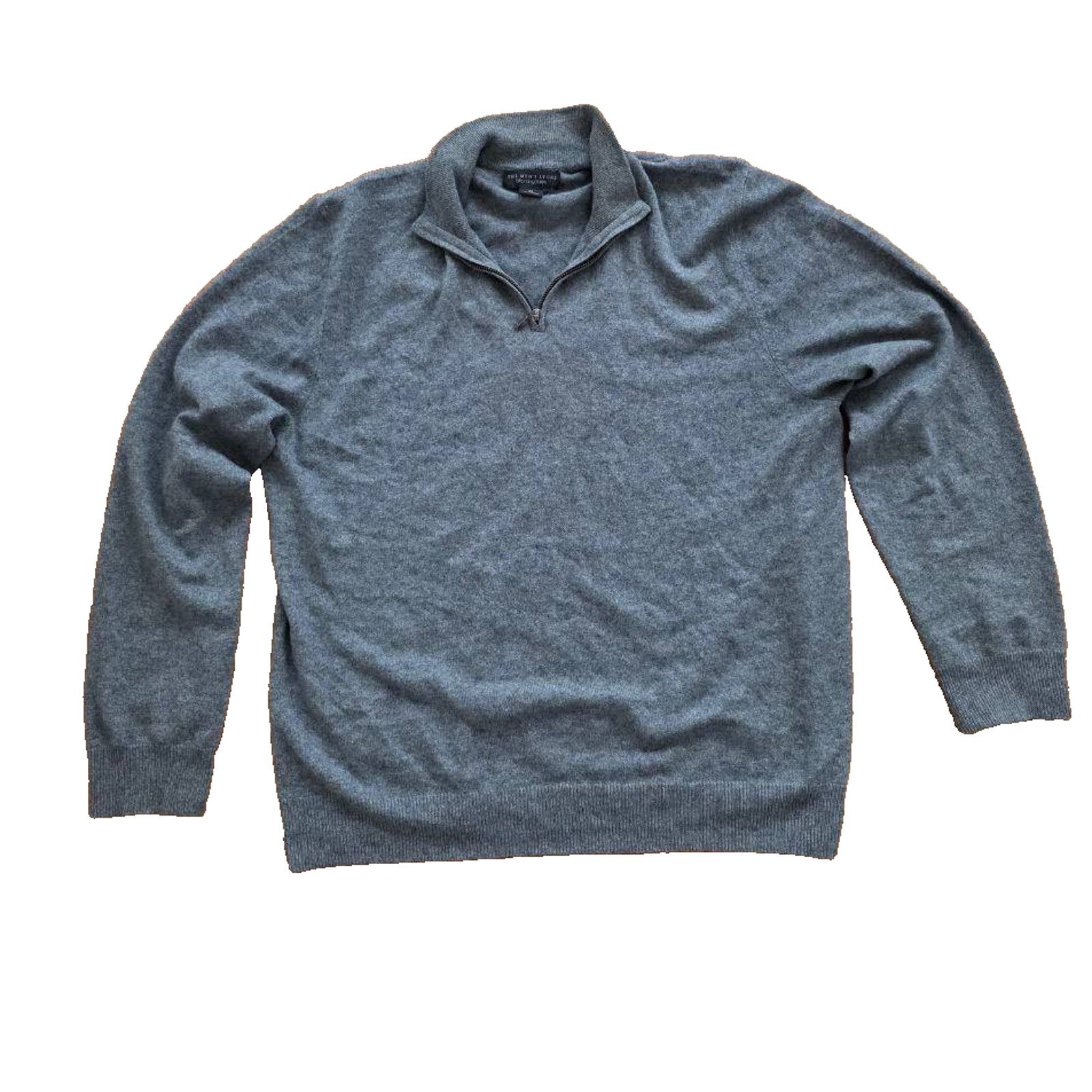 & Other Stories BLOOMINDALES Sweater Mens Cashmere 1/4 Zip Pullover A001656 Size US XL / EU 56 / 4 - 2 Thumbnail