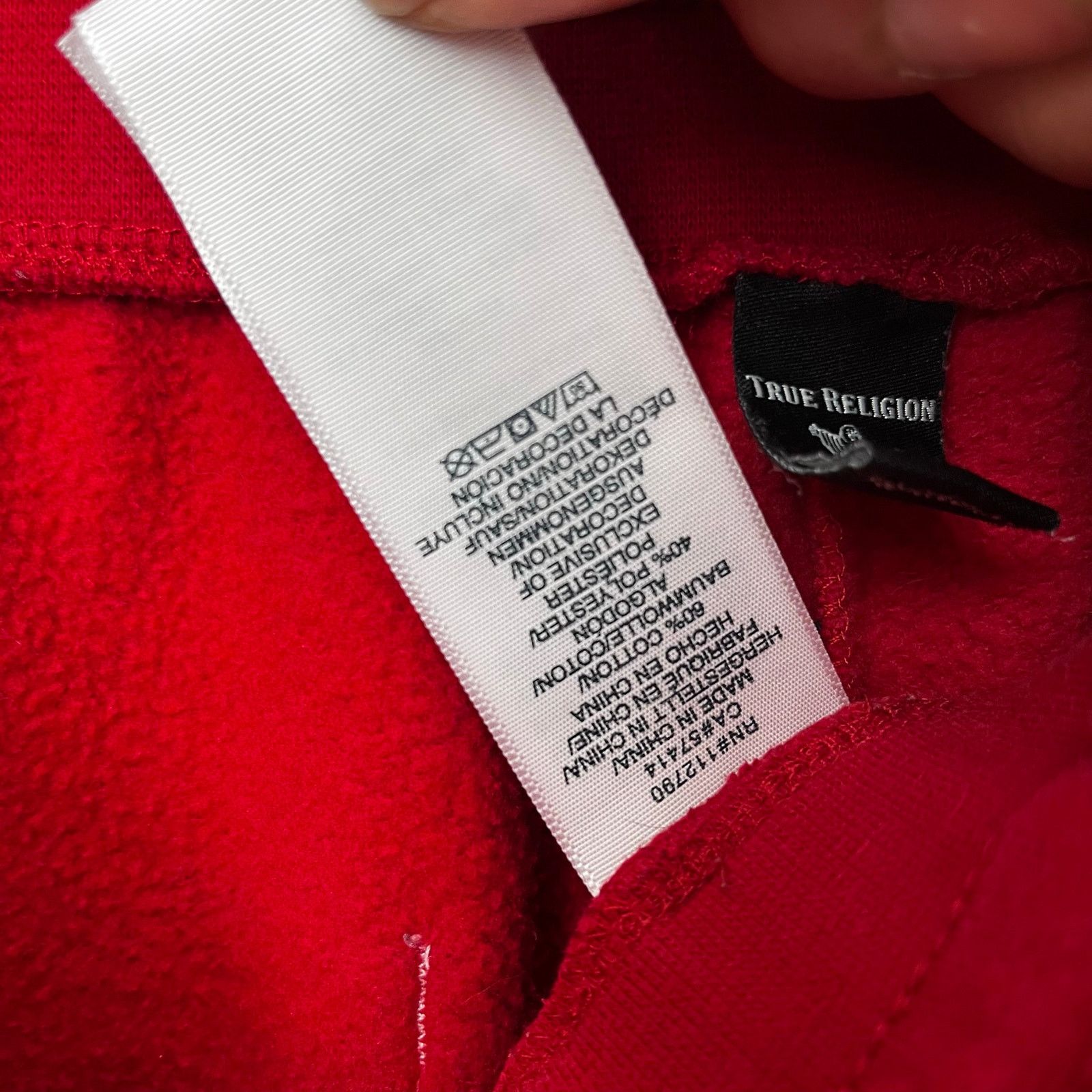 True Religion True Religion Red Sweatpant Jogger Size US 30 / EU 46 - 4 Thumbnail