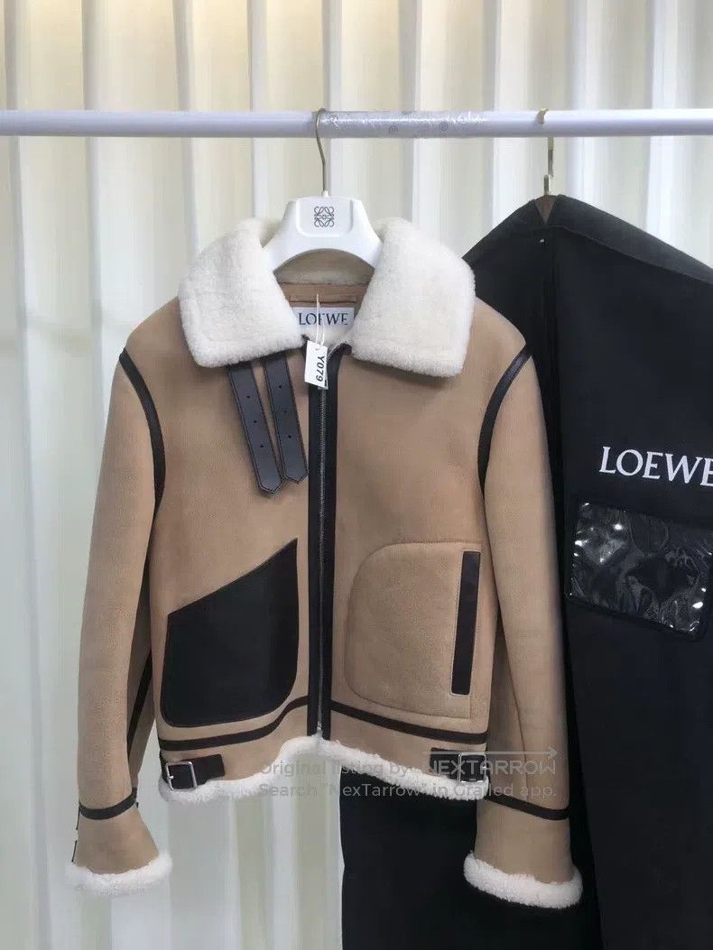 Loewe Loewe Fur Lined Biker Jacket Size US S / EU 44-46 / 1 - 1 Thumbnail