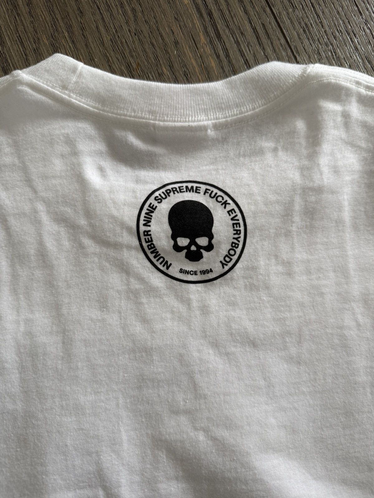 supreme x number (n)ine manson tee