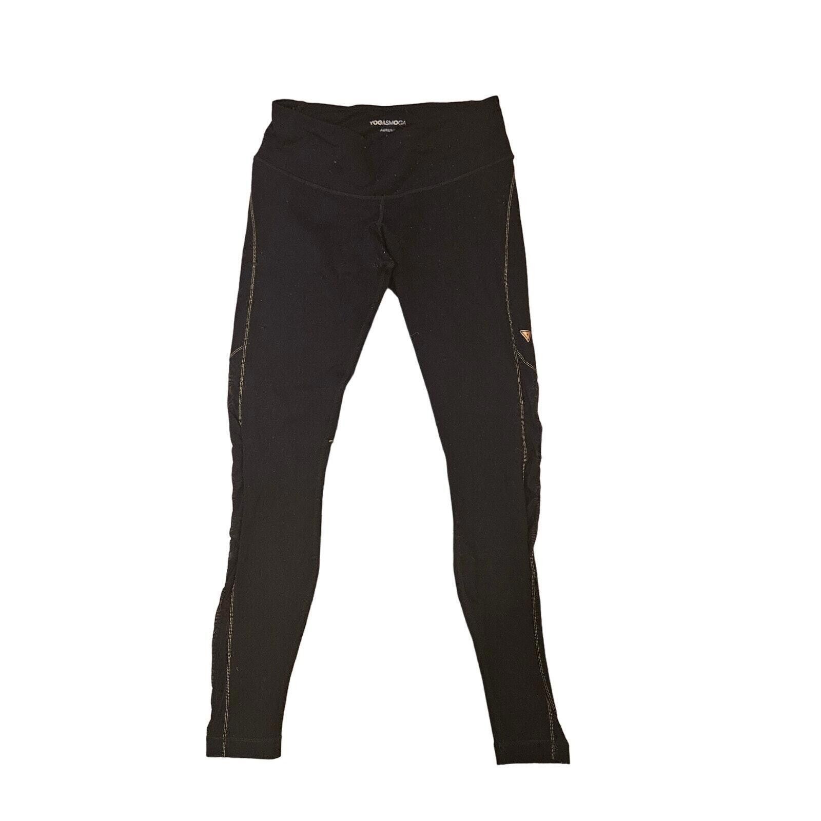 Designer Yogasmoga High-Waist Athletic Leggings Black Size Medium Size 32" / US 10 / IT 46 - 4 Thumbnail