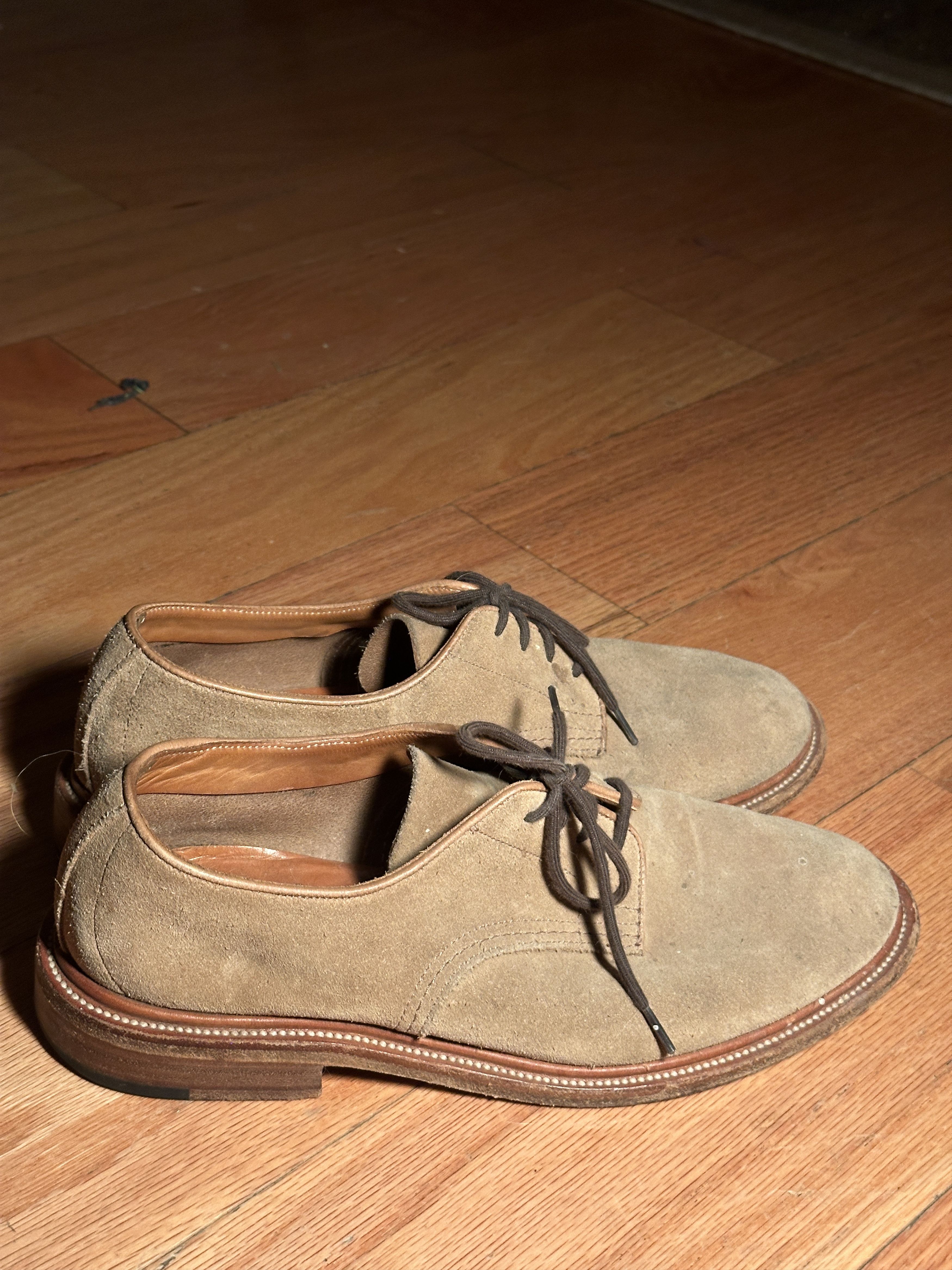 Tricker's Trickers Derby Brown Suede Size US 7 / EU 40 - 3 Thumbnail