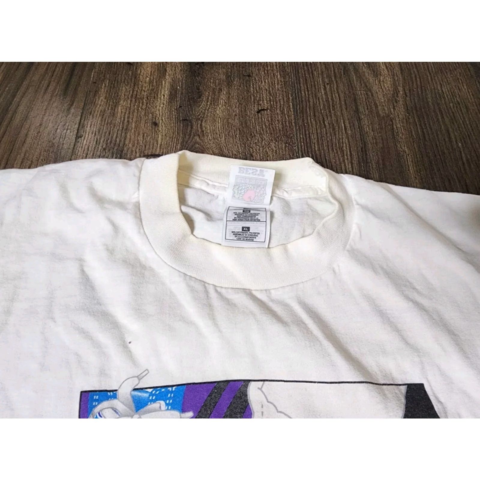 Fruit Of The Loom VINTAGE Fruit of the Loom Men's XL T-Shirt 90s MS Walk 1997 Multiple Sclerosis Graphic Cotton Size US XL / EU 56 / 4 - 5 Thumbnail