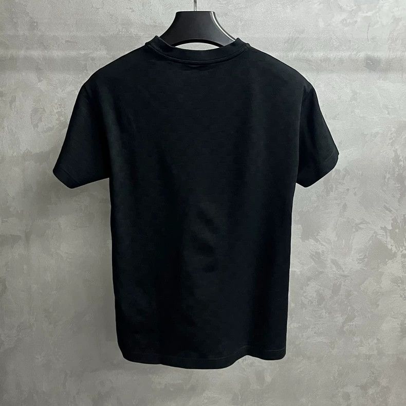 Louis Vuitton Louis Vuitton 24 Newest Dark Blue Solid Monogrammed Embroi Size US XS / EU 42 / 0 - 2 Thumbnail