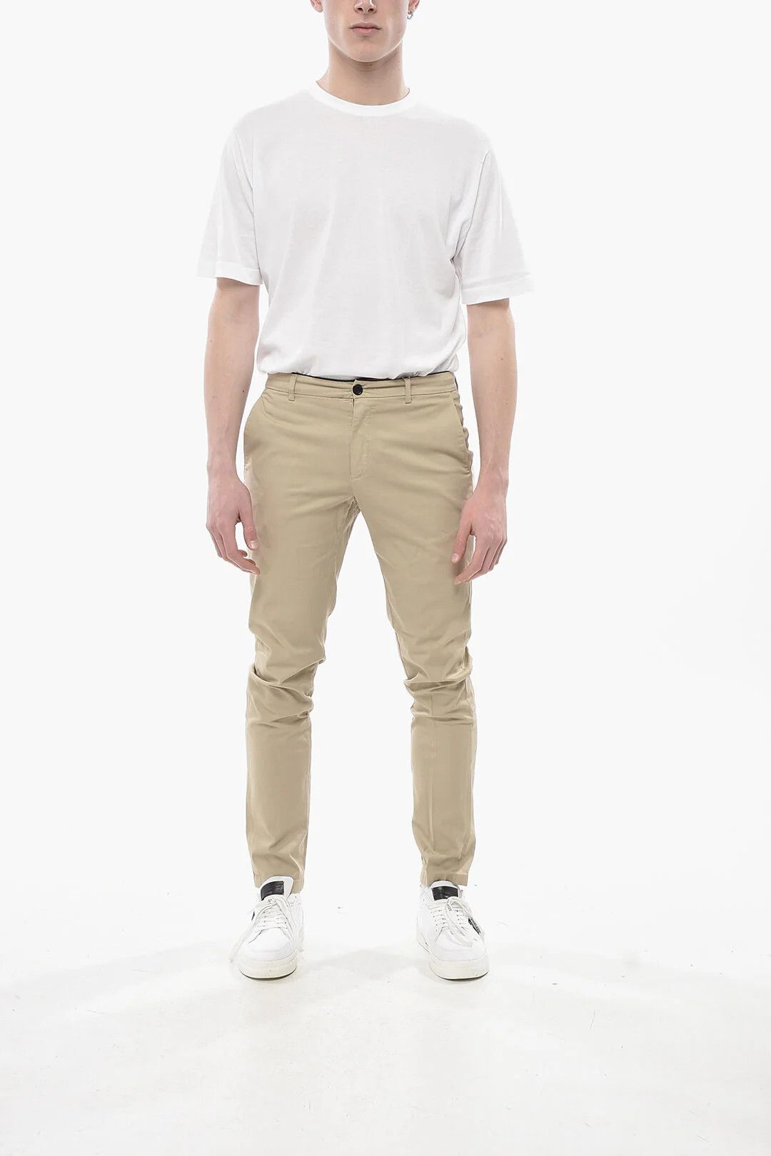 DEPARTMENT5 og1mm0326 Cotton Pant in Beige Size US 29 - 4 Thumbnail