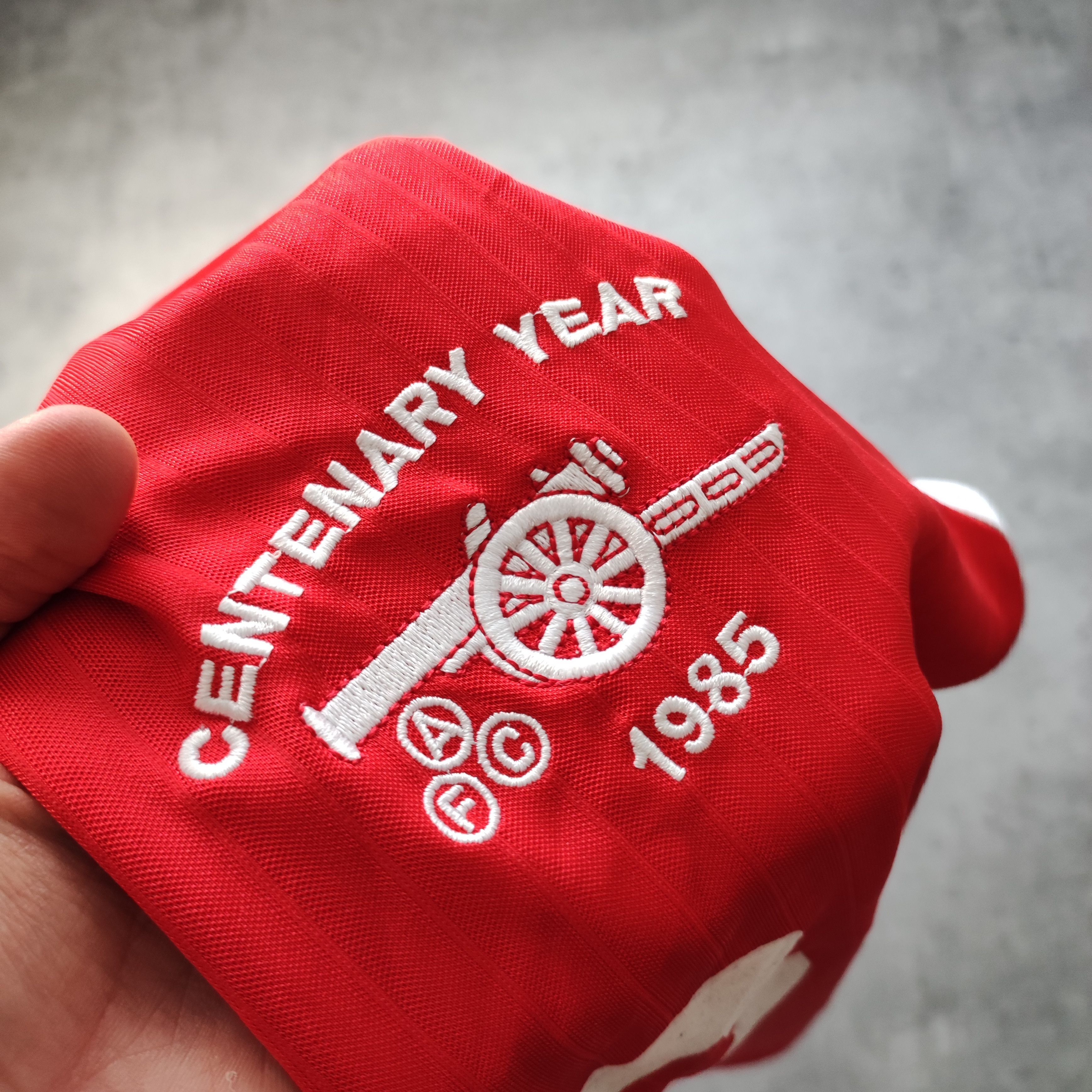 Vintage Vintage 1985 Arsenal London Score Draw Football Jersey Size US L / EU 52-54 / 3 - 6 Thumbnail