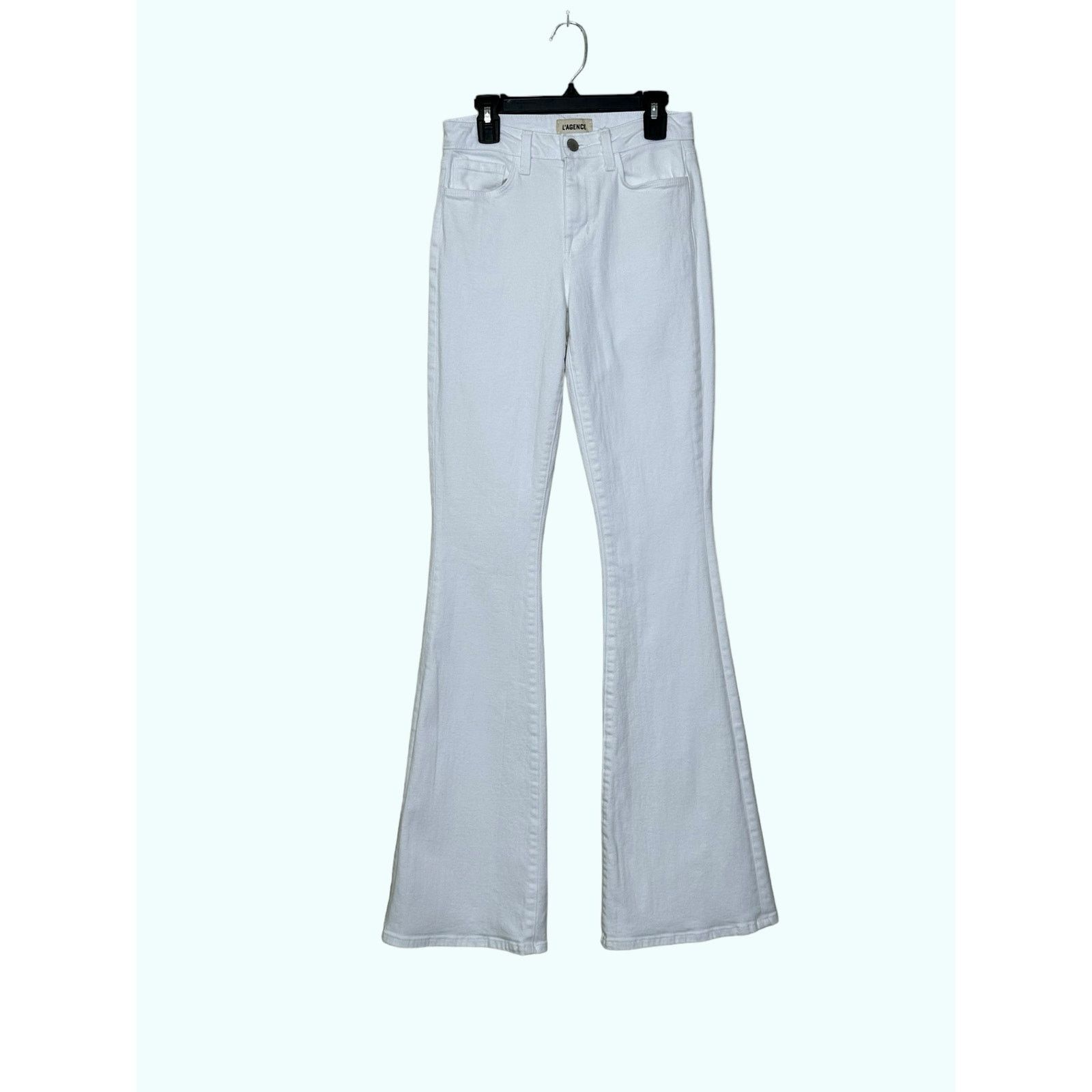 L'AGENCE L’Agence white flare jeans size 25 - 0 Size 25" / US 0 / IT 36 - 6 Thumbnail