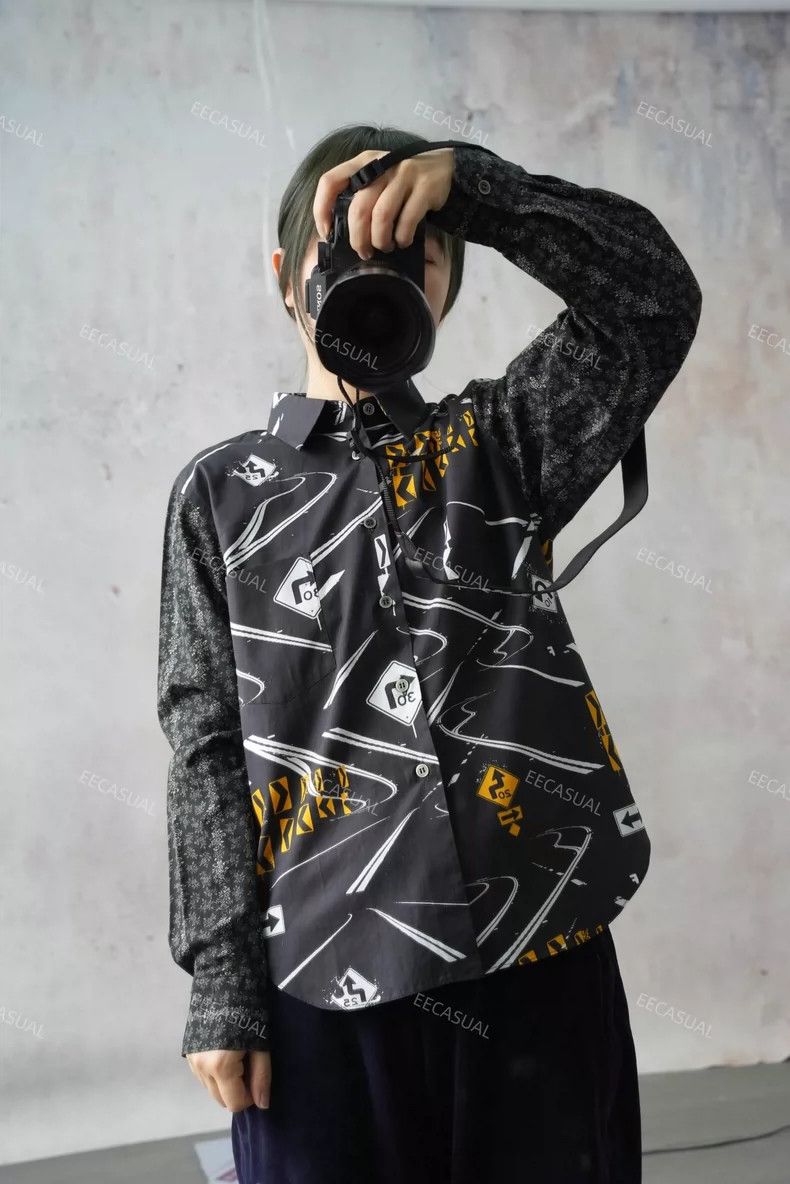 Comme des Garcons Comme Des Garcons Black Road Shirt Size US XS / EU 42 / 0 - 3 Thumbnail