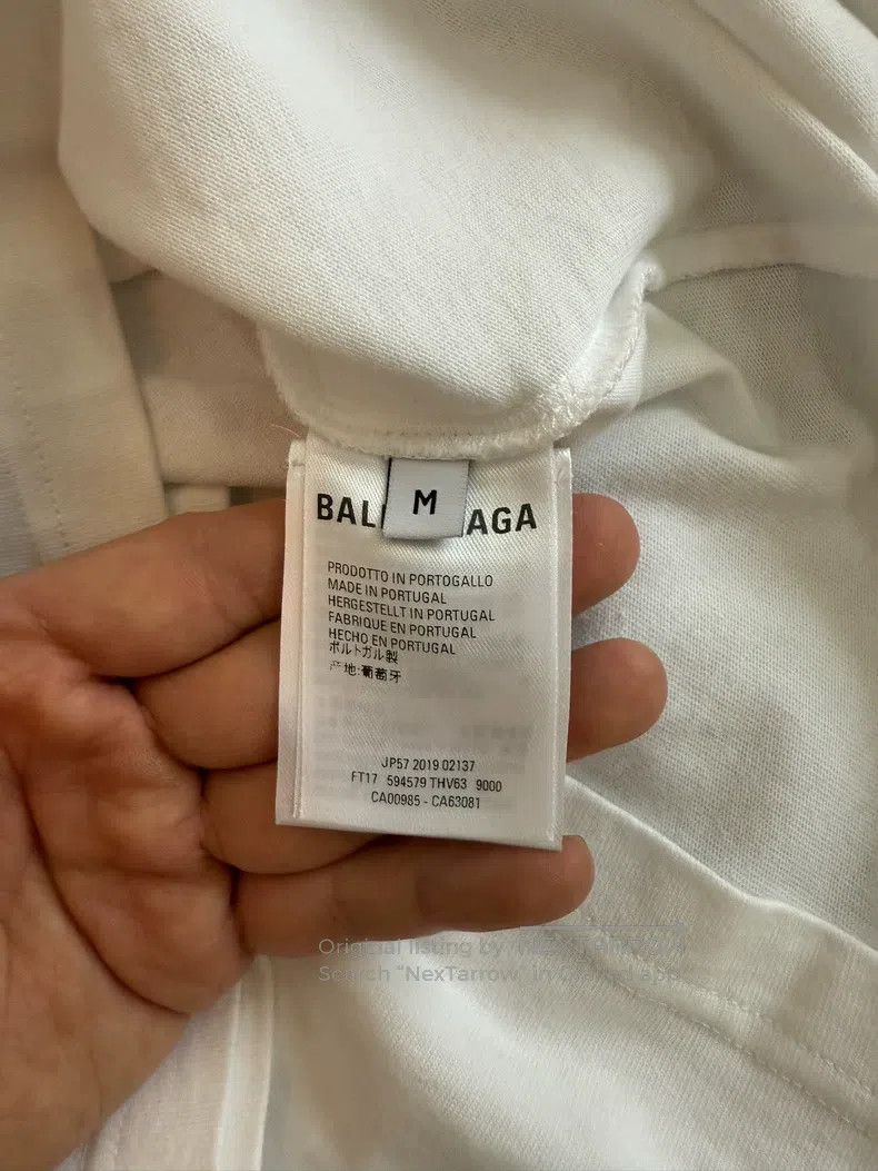 Balenciaga Balenciaga Short Sleeve Size US M / EU 48-50 / 2 - 6 Thumbnail