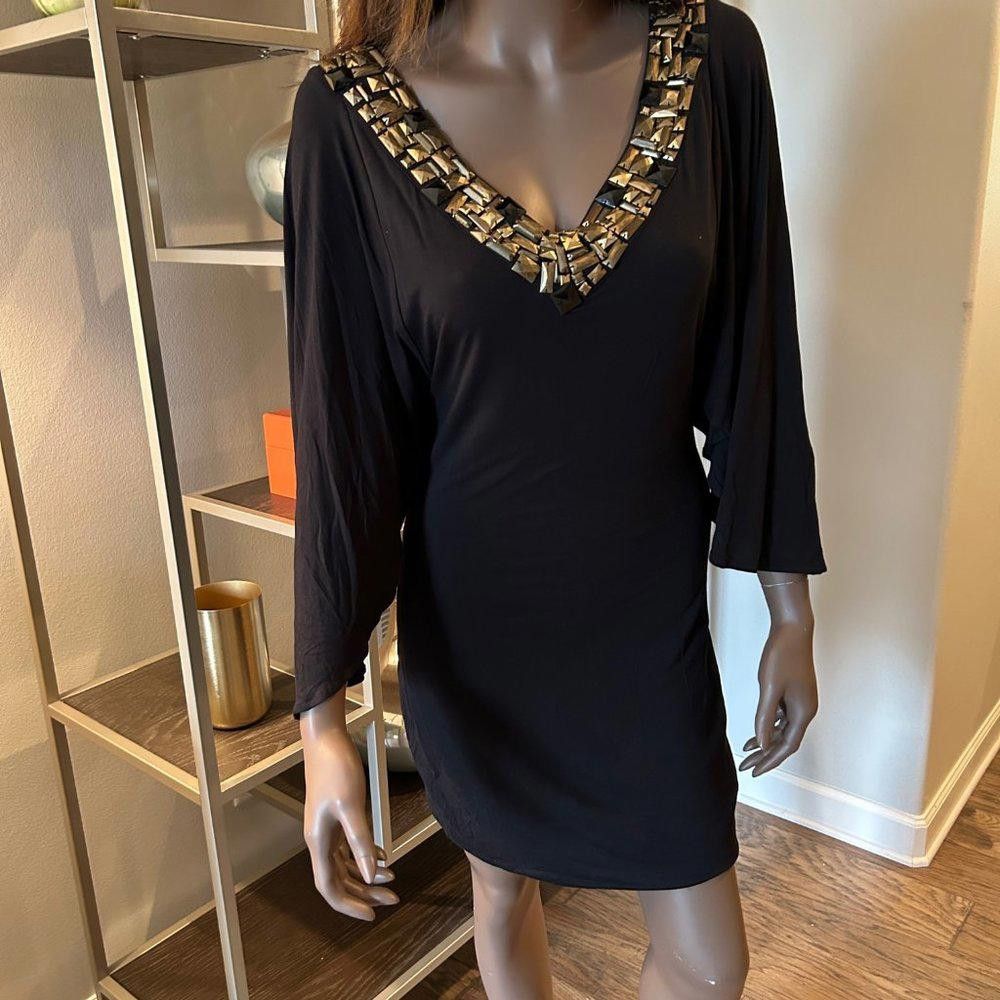 Iro IRO Wing Sleeve Dress in Black Size M / US 6-8 / IT 42-44 - 4 Thumbnail