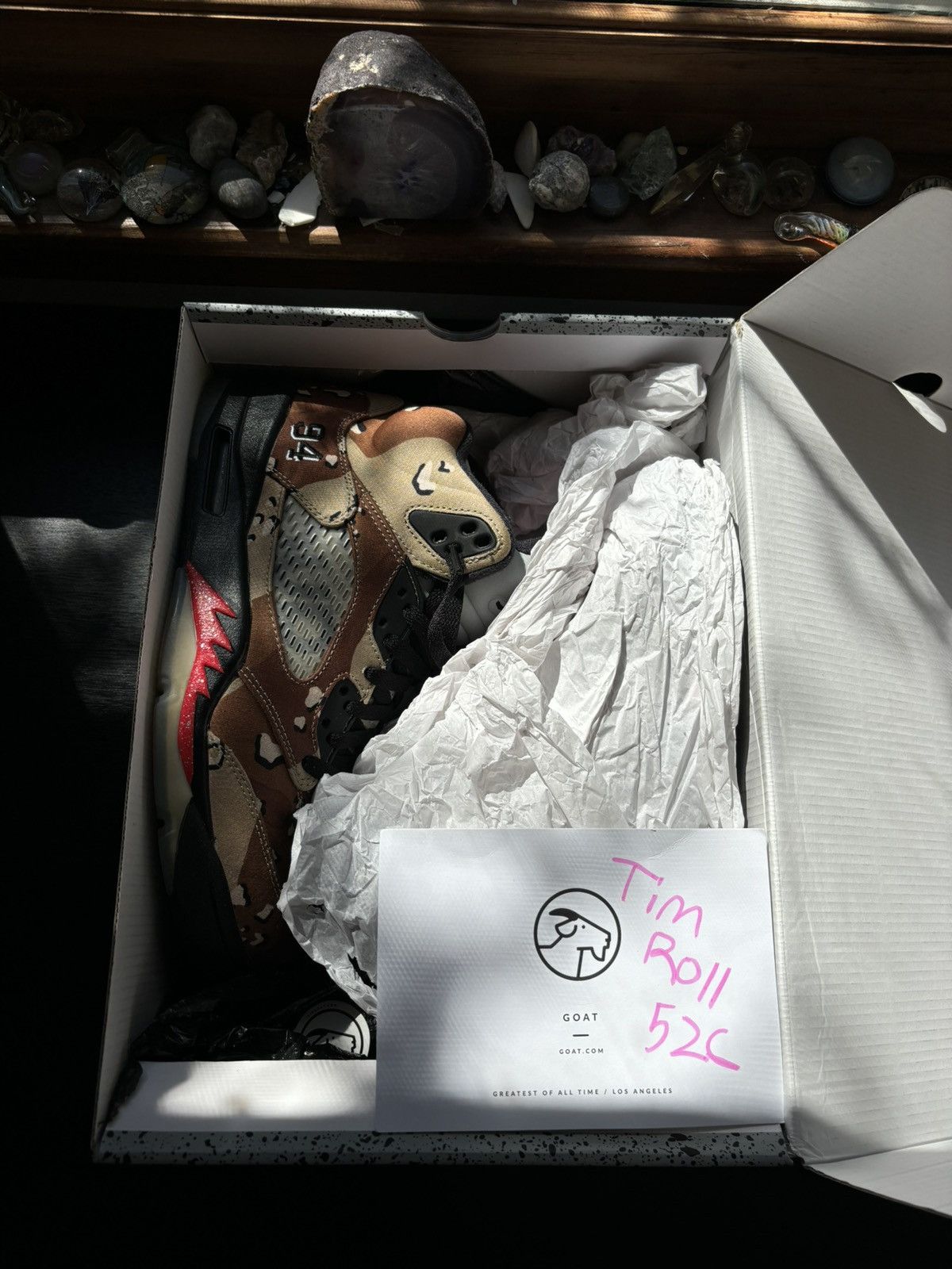 Jordan Brand × Nike × Supreme Jordan 5 Supreme Desert Camo Size US 9 / EU 42 - 3 Thumbnail