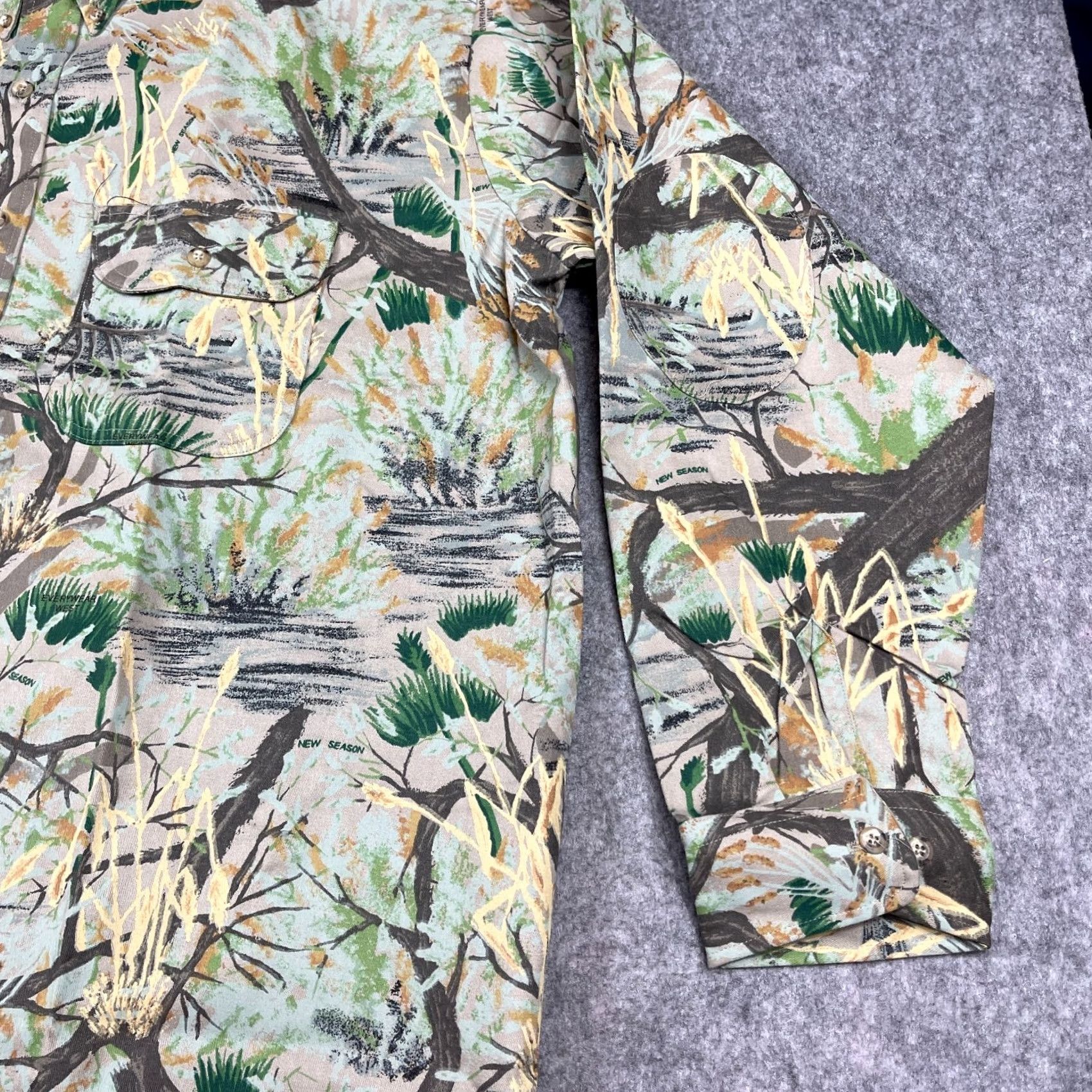 Vintage Everywear West Camo Shirt Mens 2XL Hunting Outdoor Heavy Elbow Patch NWOT Size US XXL / EU 58 / 5 - 3 Thumbnail