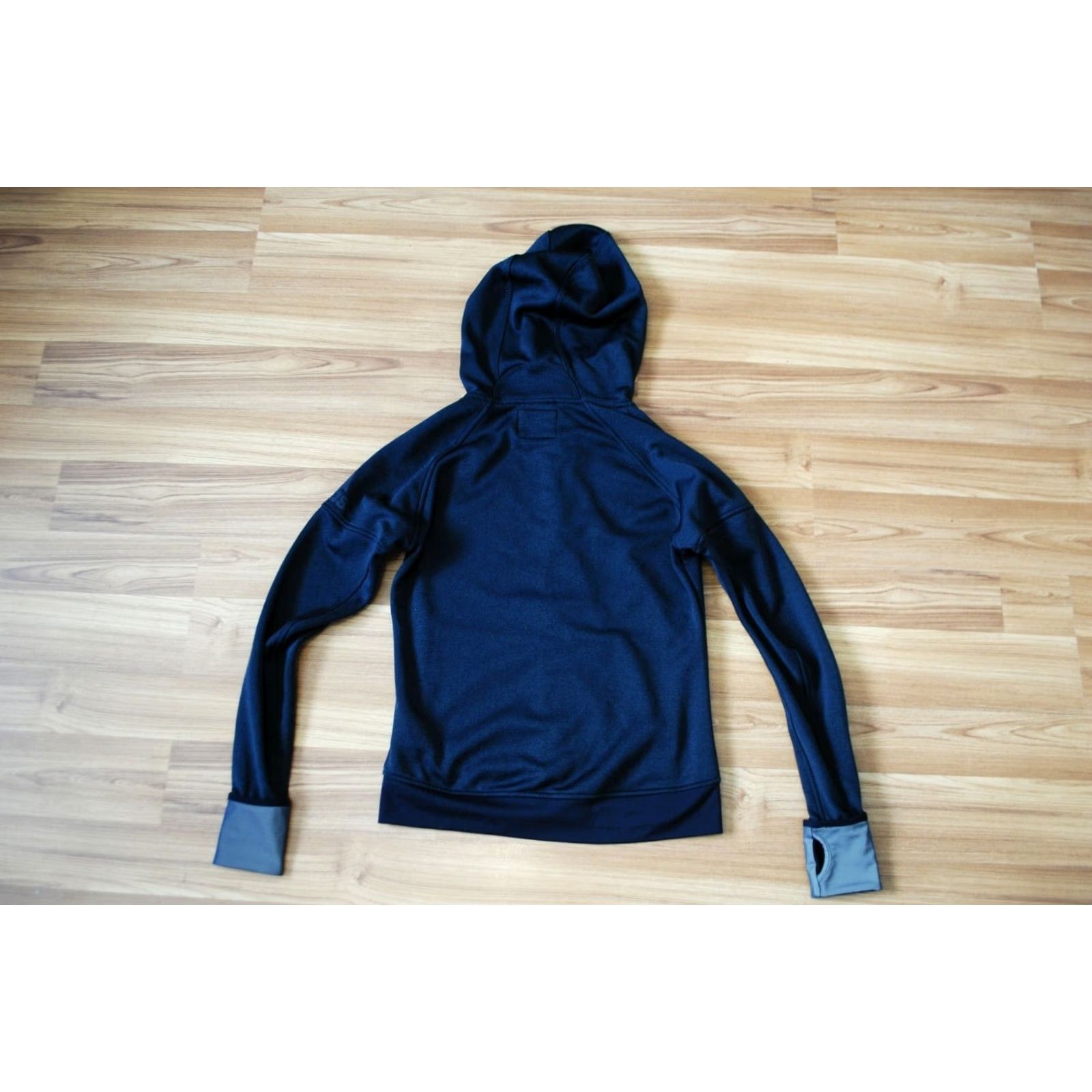 Adidas ADIDAS BLACK GRID PATTERN REFLECTIVE RUNNING JACKET WOMENS SMALL LADYS SHIRT Size S / US 4 / IT 40 - 8 Thumbnail