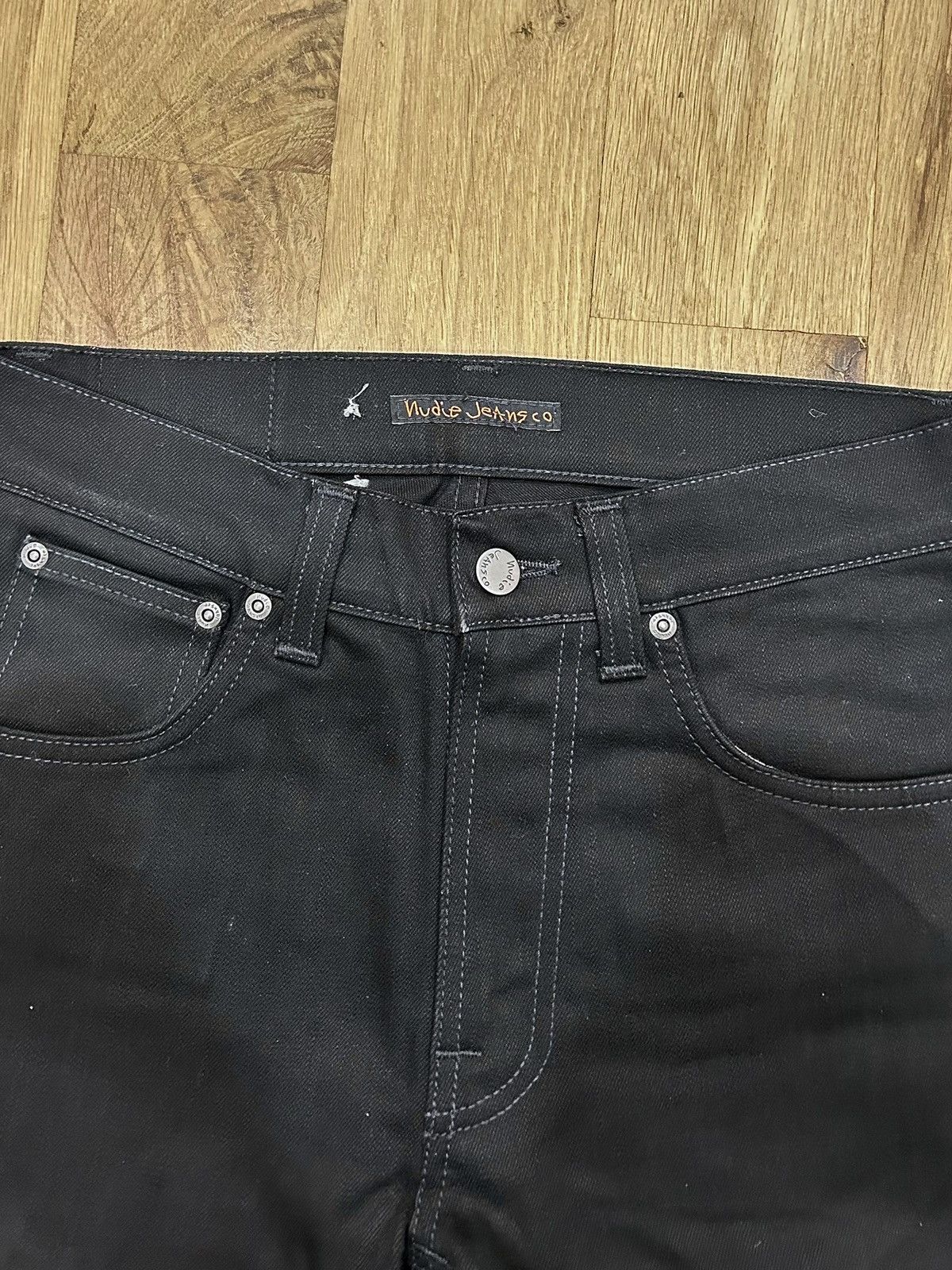 Nudie Jeans Lean Dean Dry Cold Black Nudie Jeans Size US 28 / EU 44 - 3 Thumbnail