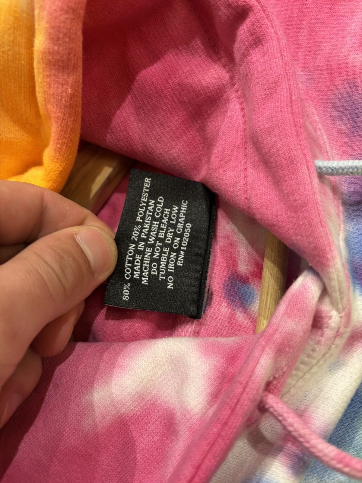 Dover Street Market × Travis Scott World DSM Tie Dye Hoodie Size US XL / EU 56 / 4 - 4 Thumbnail