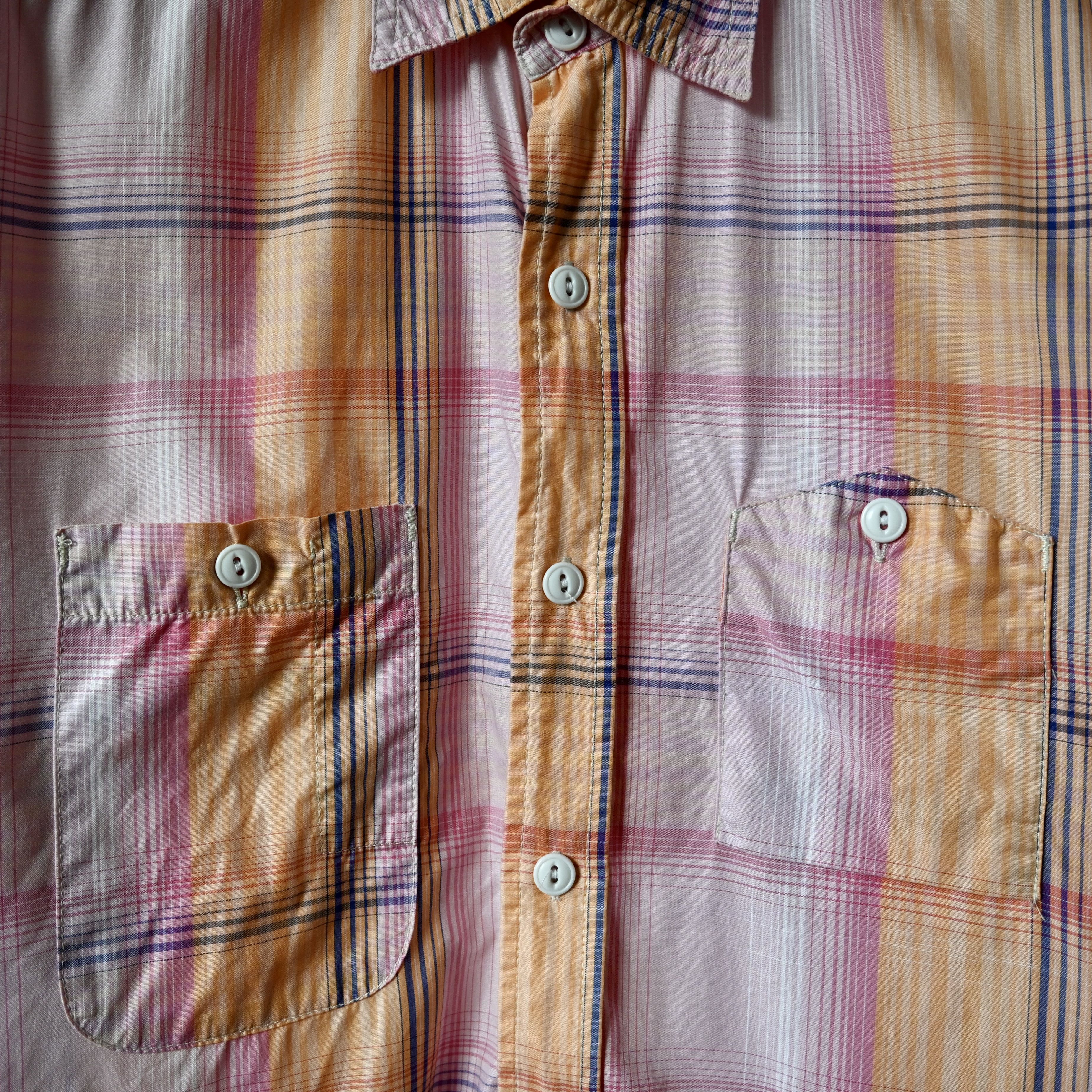 Engineered Garments VTG 2000s Engineered Garments lightweight cotton work shirt Size US S / EU 44-46 / 1 - 7 Thumbnail