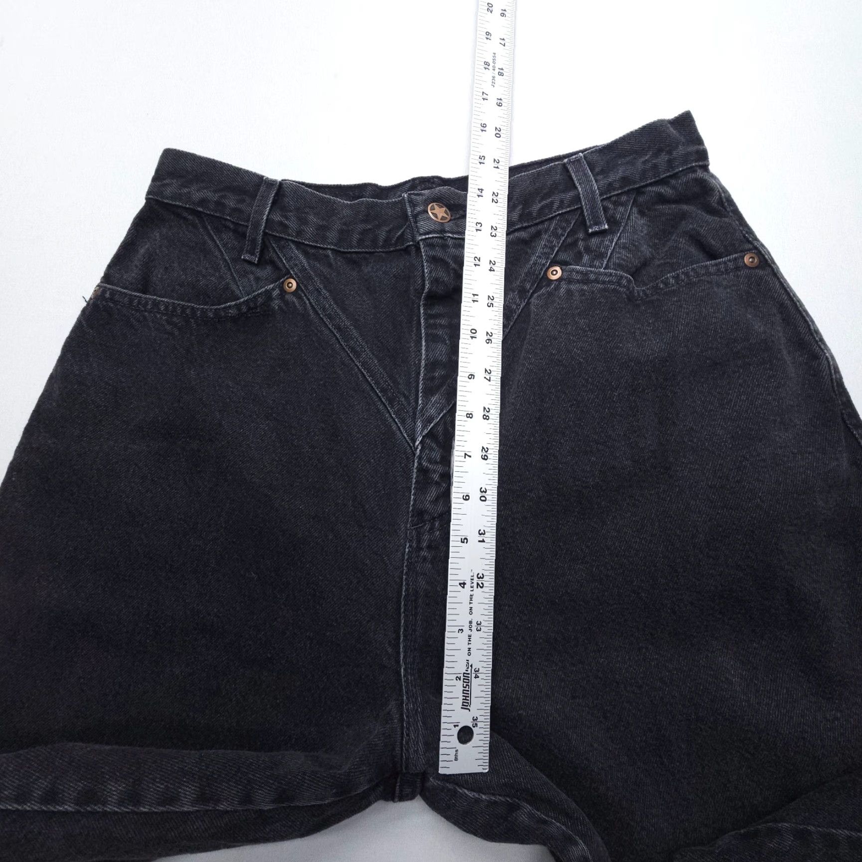 Vintage VINTAGE Ozark Mountain Jeans Women Size 17 Black Denim High Rise 5-Pocket Southwestern USA Size 38" / US 16 / IT 52 - 7 Thumbnail