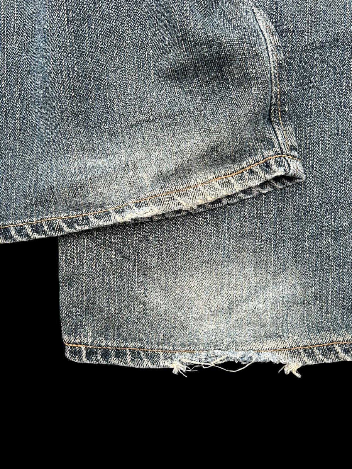 Japanese Brand × Kapital × Vintage Rusty Edwin Selvedge Distressed Denim Jeans Mudwash Size US 29 - 8 Thumbnail
