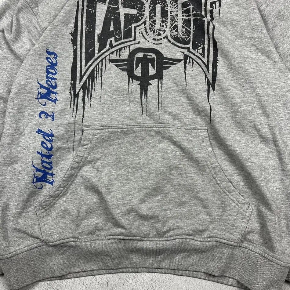 Tapout × Vintage Vintage TapOut Distressed Y2K Oversized Hoodie Size US XXL / EU 58 / 5 - 4 Thumbnail