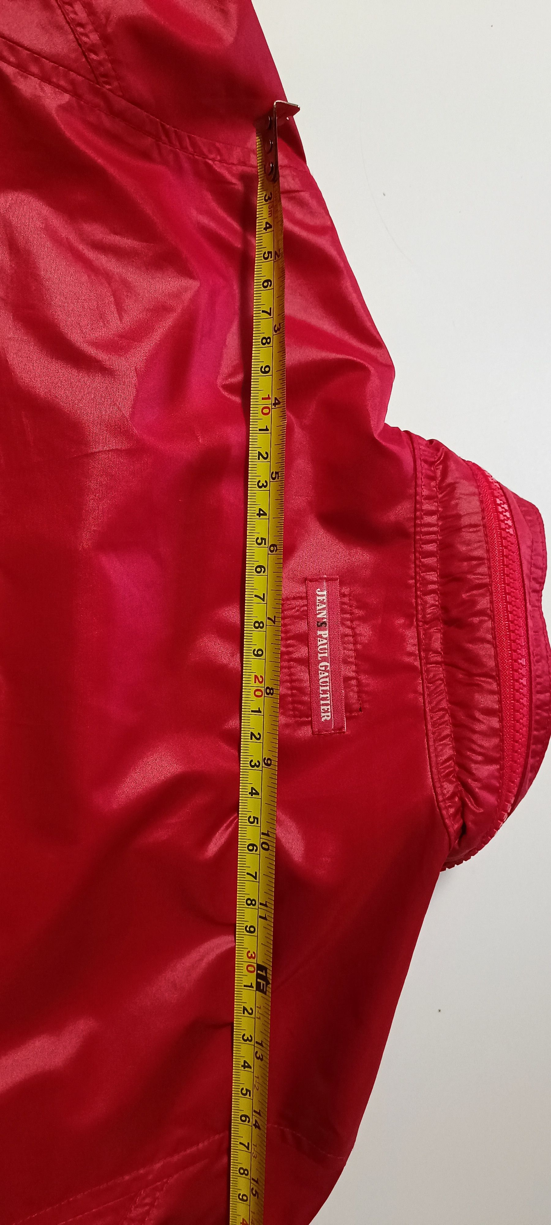 Jean Paul Gaultier Early 2000's - Biker red nylon jacket Size S / US 4 / IT 40 - 24 Thumbnail