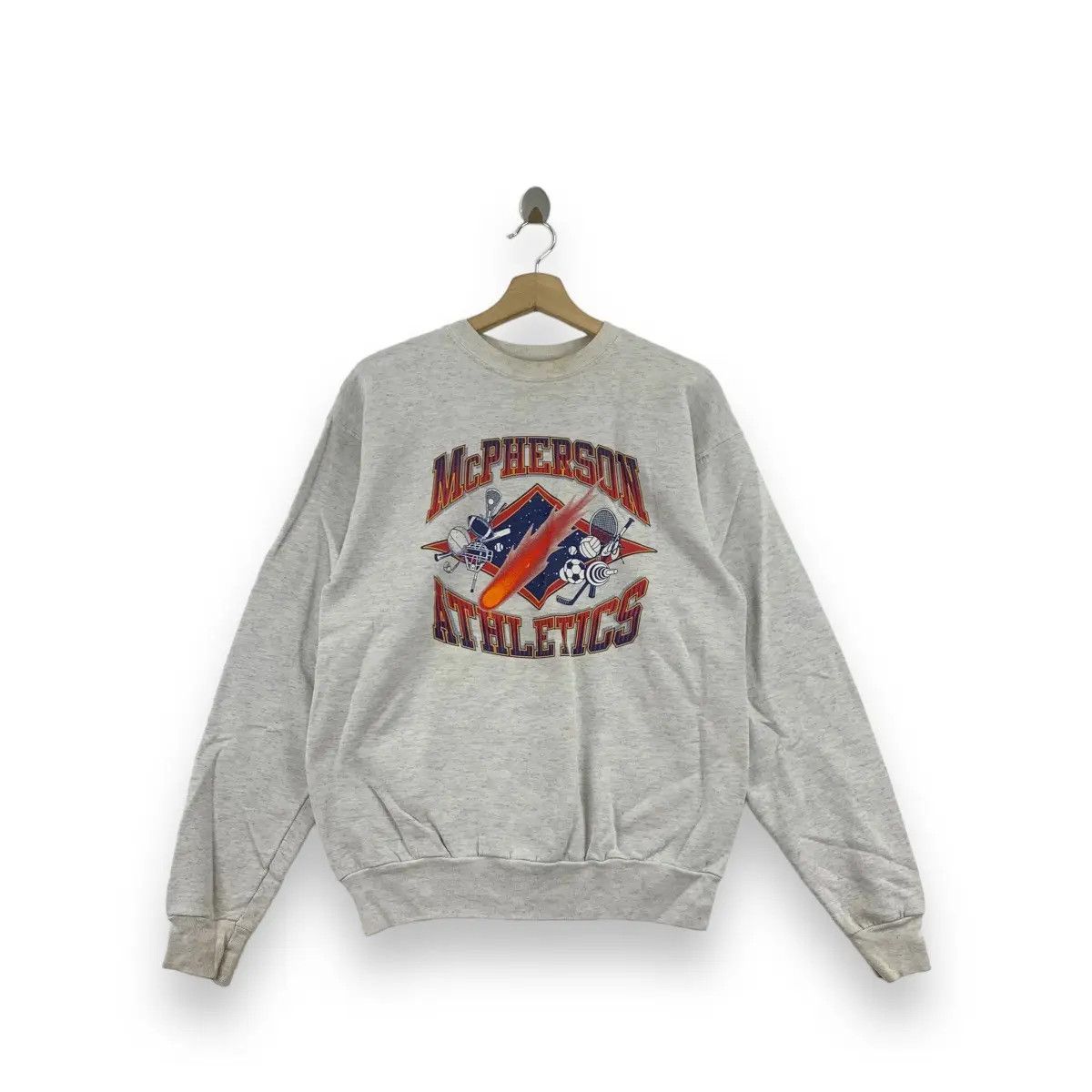 Vintage Vintage 90’ MCPHERSON COLLEGE ATHLETICS Size US M / EU 48-50 / 2 - 1 Thumbnail