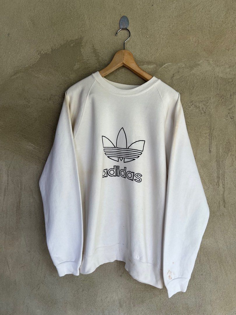 Adidas Adidas Big Logo Sweatshirt Size US M / EU 48-50 / 2 - 2 Thumbnail