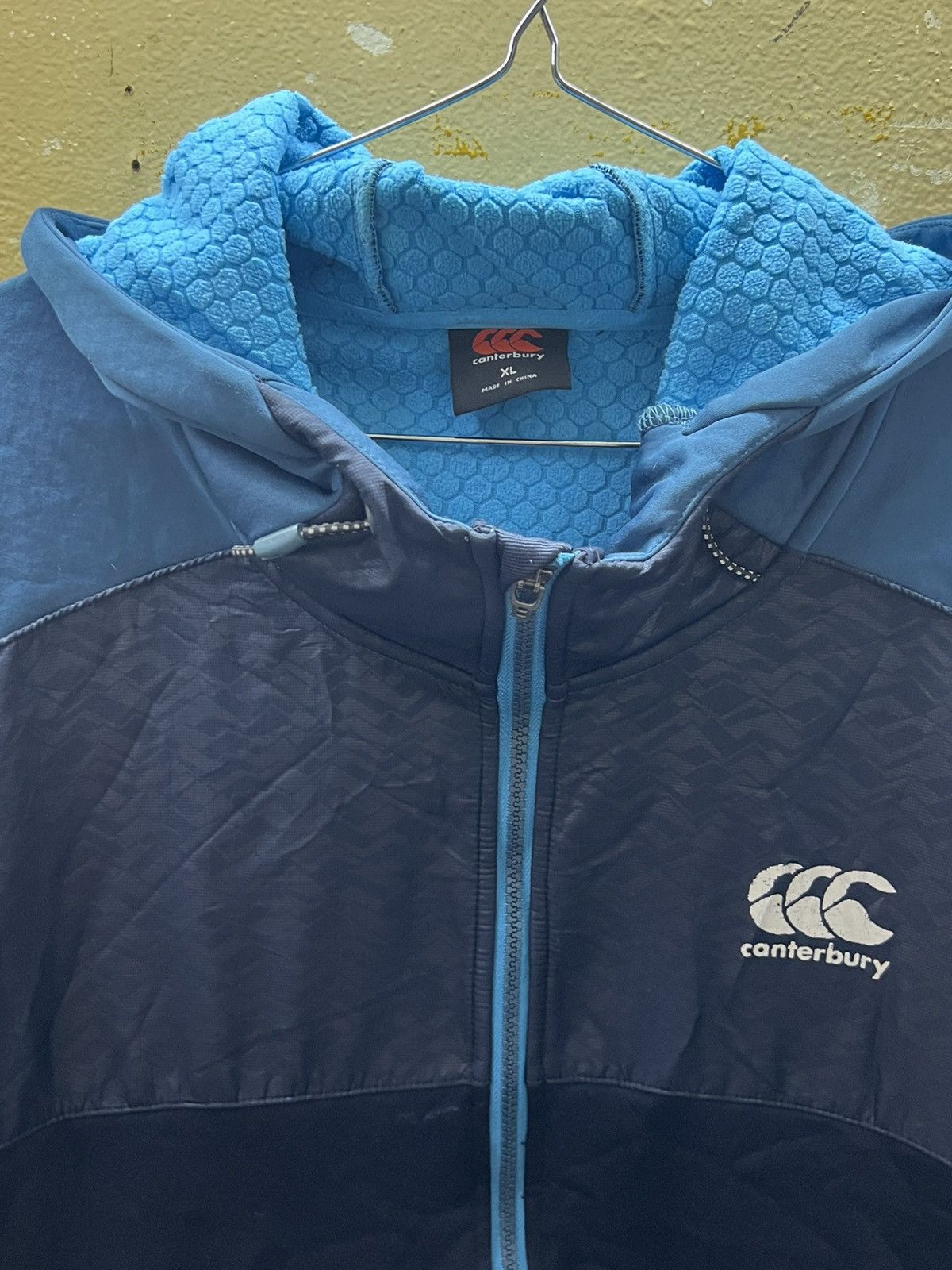 Canterbury of New Zealand CANTERBURY sweater hoodie THERMORED blue black Size US XL / EU 56 / 4 - 12 Thumbnail