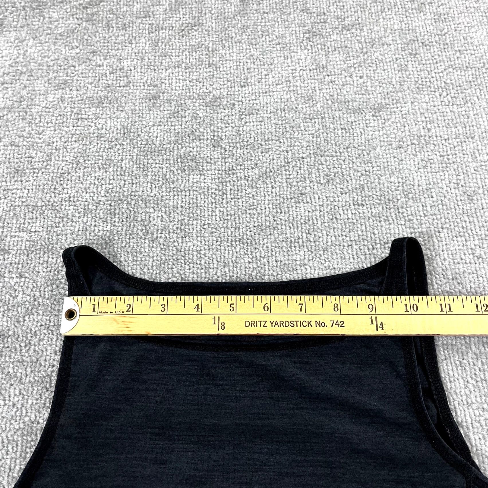 Lululemon LULULEMON Shirt Womens Tank Top Size 4 Dark Gray Black Yoga Gym Size S / US 4 / IT 40 - 6 Thumbnail