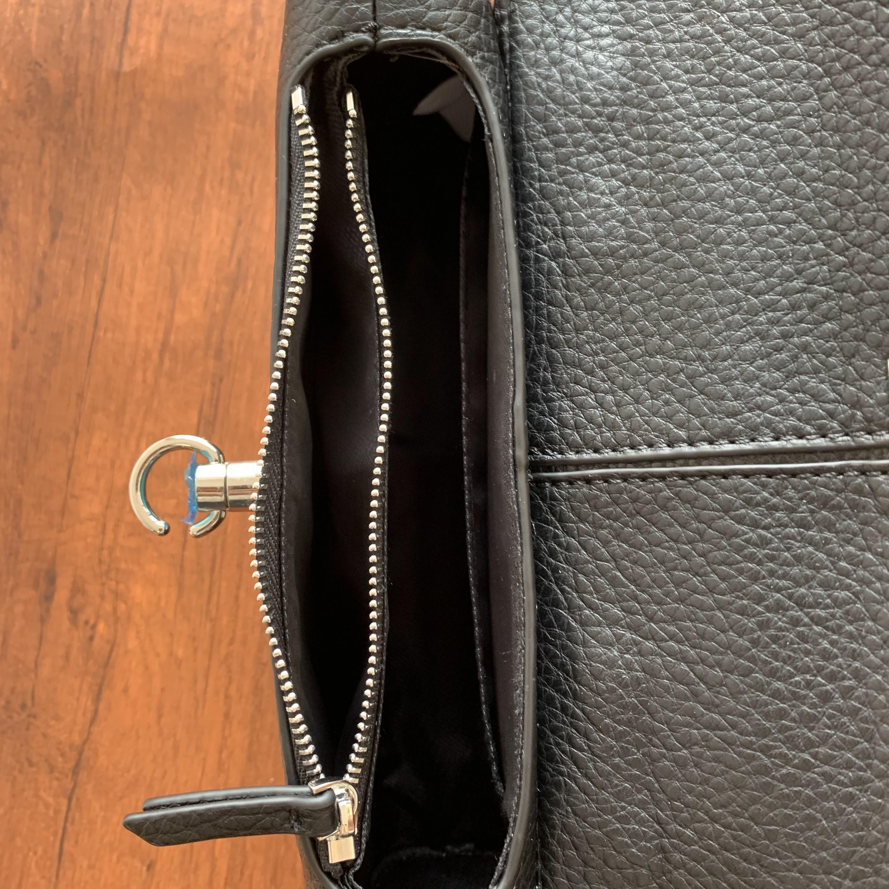 Handmade Cafune Sfance Wallet Crossbody Bag, Wristlets bag in black Size ONE SIZE - 9 Thumbnail