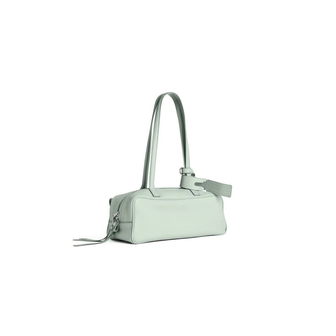 Balenciaga o1bcso1str0426 Size: OS / Carrie Small Bowling Bag in Green Size ONE SIZE - 3 Thumbnail