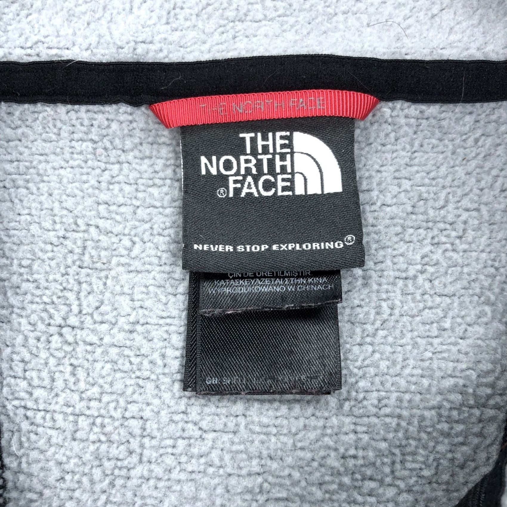 The North Face The North Face Men's Gray Fair Isle Aztec 1/4 Zip Fleece Jacket L Size US L / EU 52-54 / 3 - 4 Thumbnail