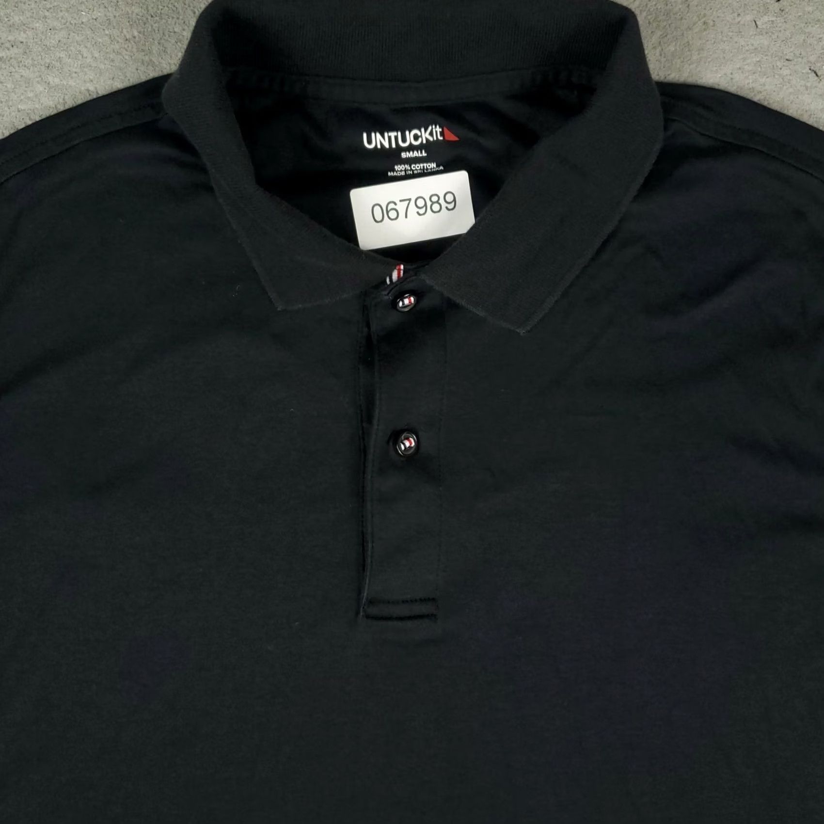 UNTUCKit UNTUCKit Polo Shirt Mens Size Small Black Golf Casual Short Sleeve Polo Size US S / EU 44-46 / 1 - 2 Thumbnail